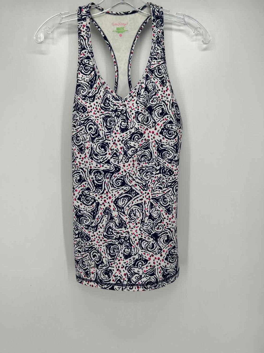 Size M Blue Print Lilly Pulitzer Luxletic Top