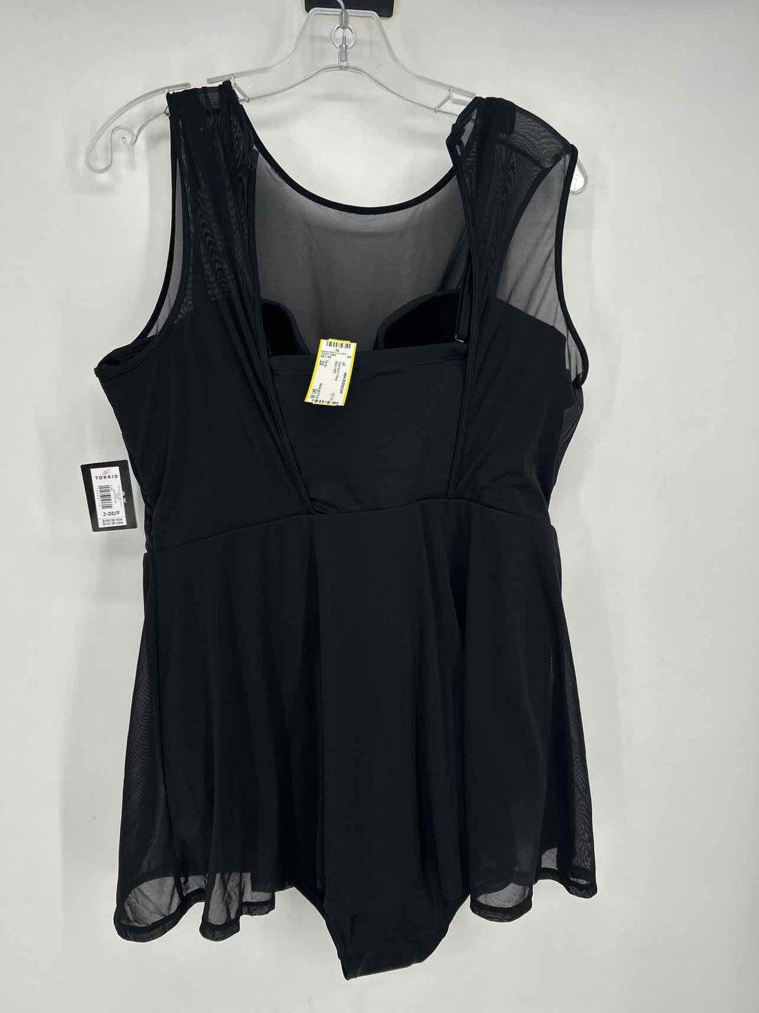 Torrid Size 2X Black NWT Swimsuit 1 Piece
