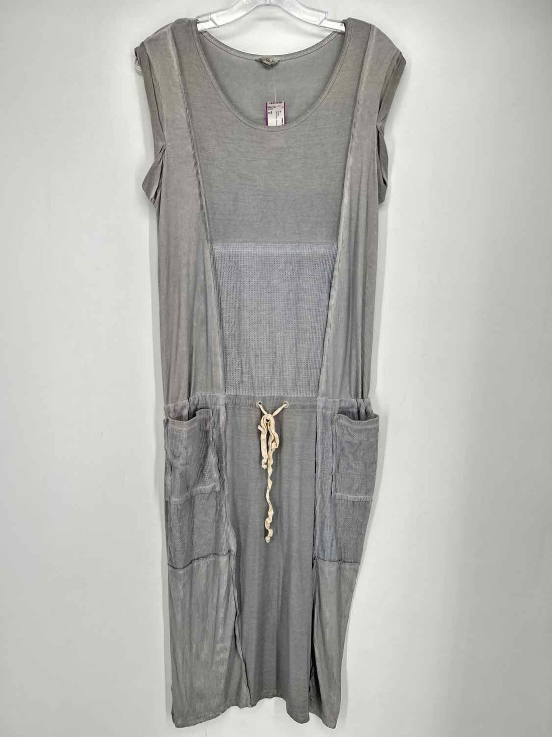POL Size S Light Gray Sleeveless Dress