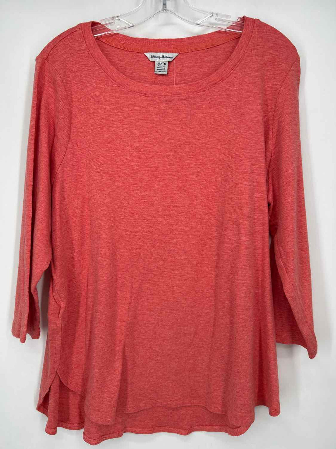 Tommy Bahama Size XL Coral Long Sleeve