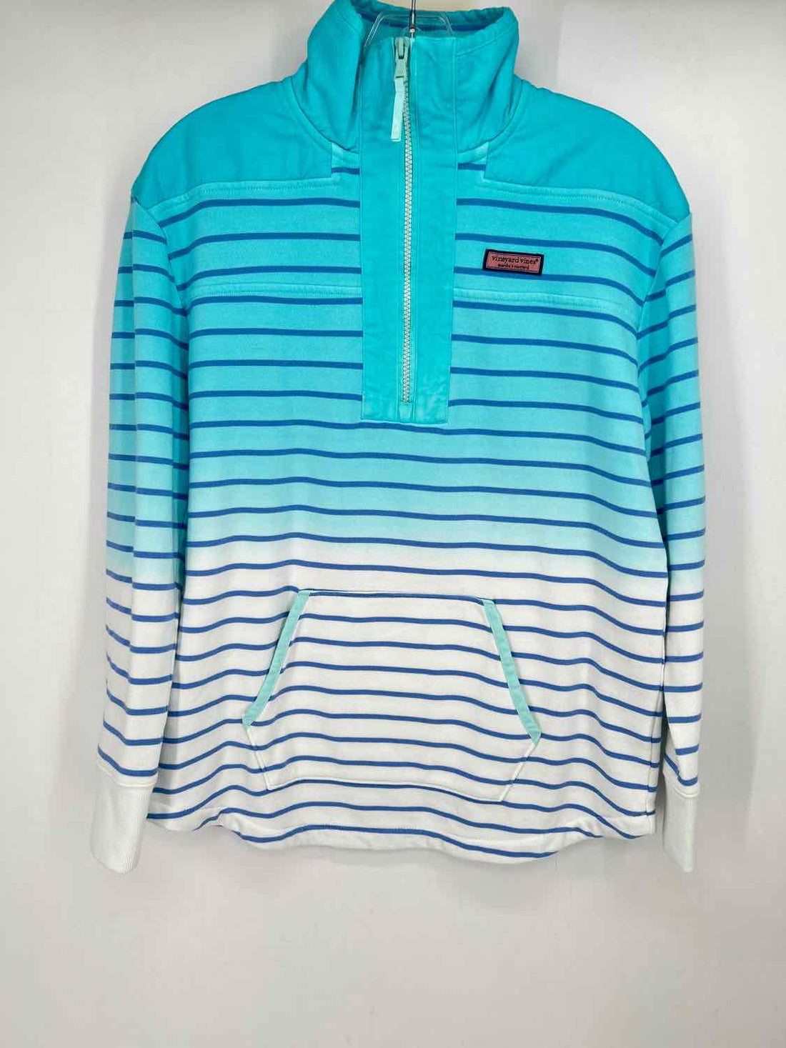 Vineyard Vines Size S Blue Stripe Sweatshirt