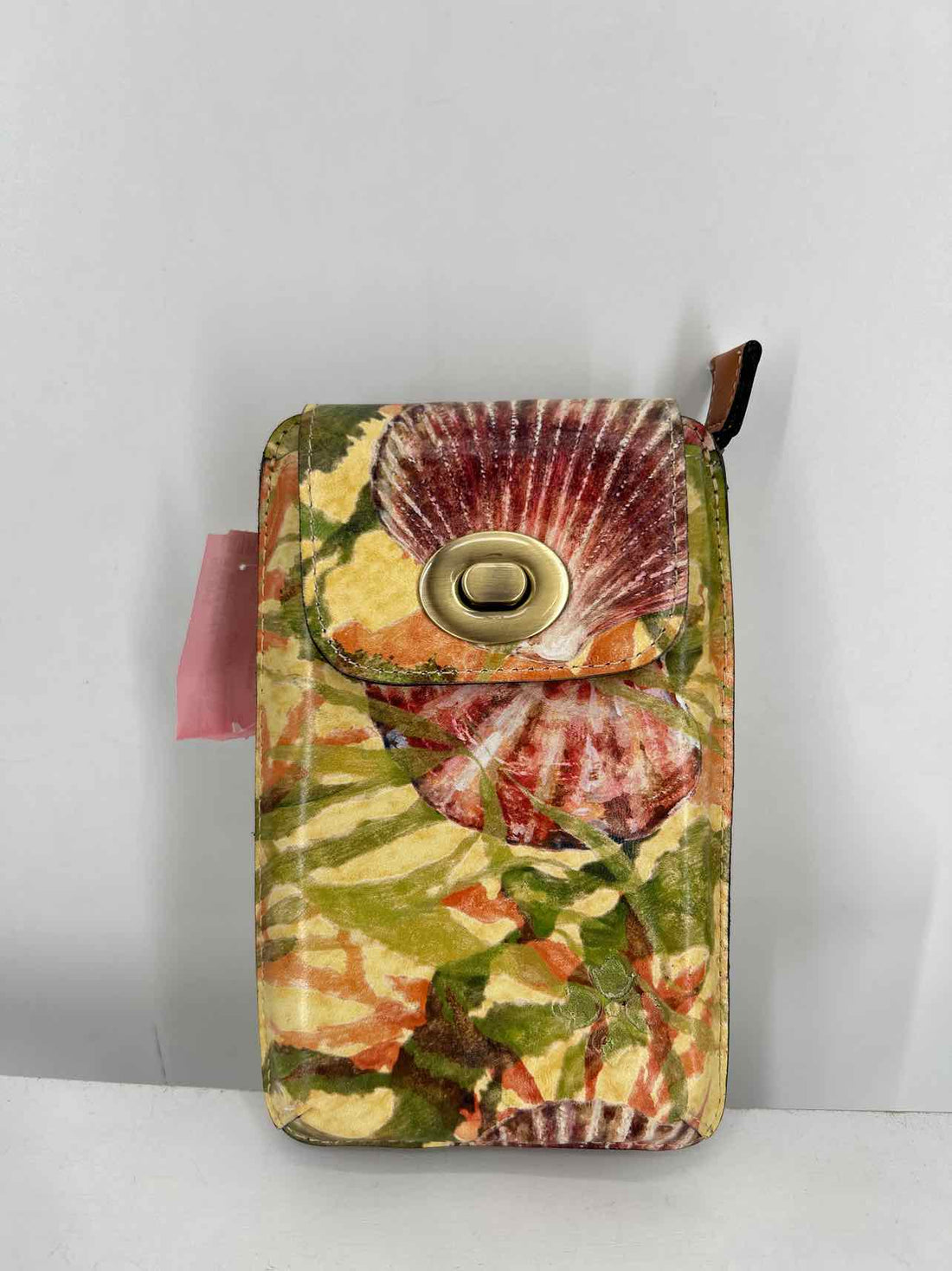 Patricia Nash Yellow Print Crossbody