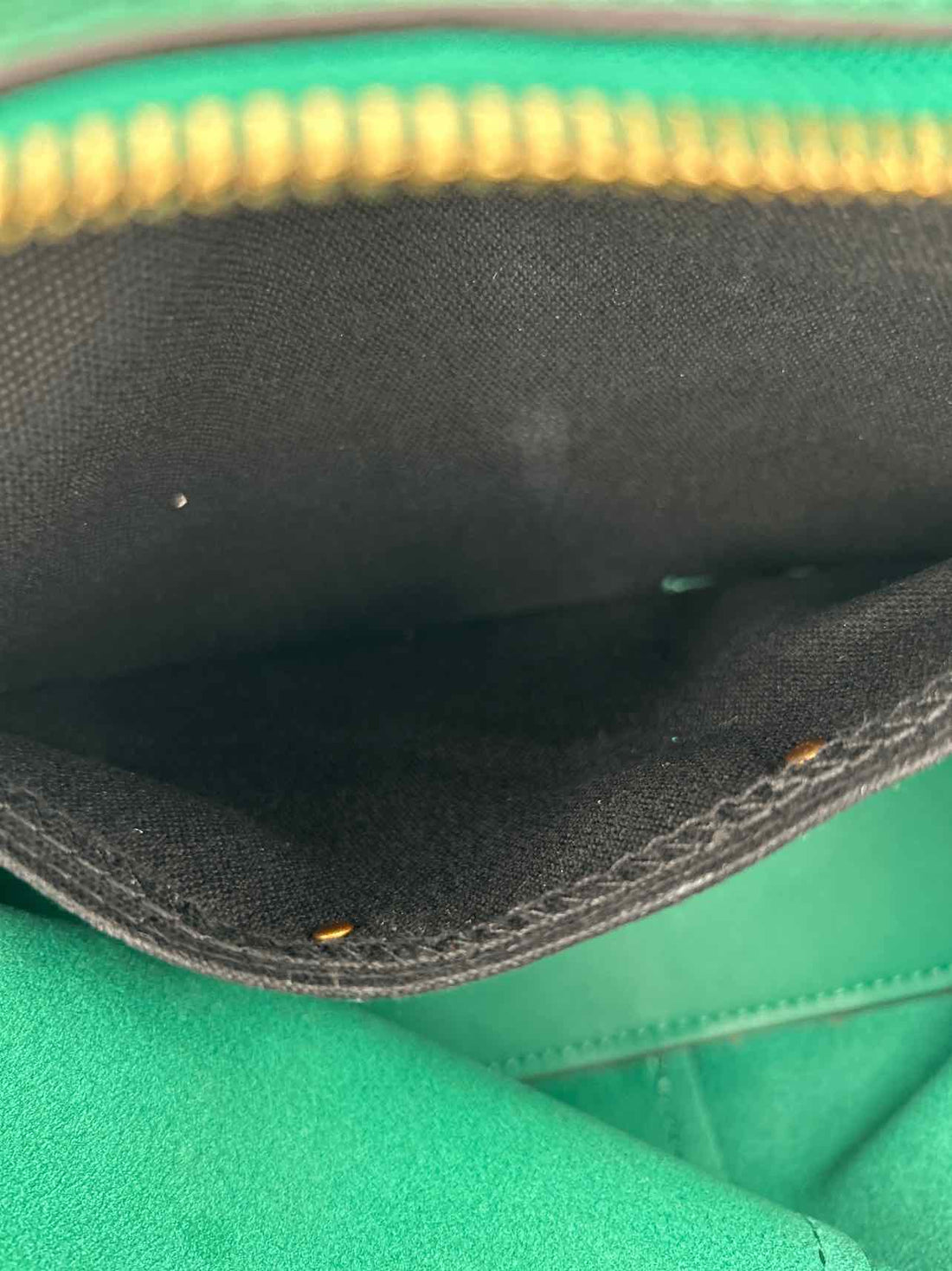 Banana Republic Green Leather Excellent Condition Satchel