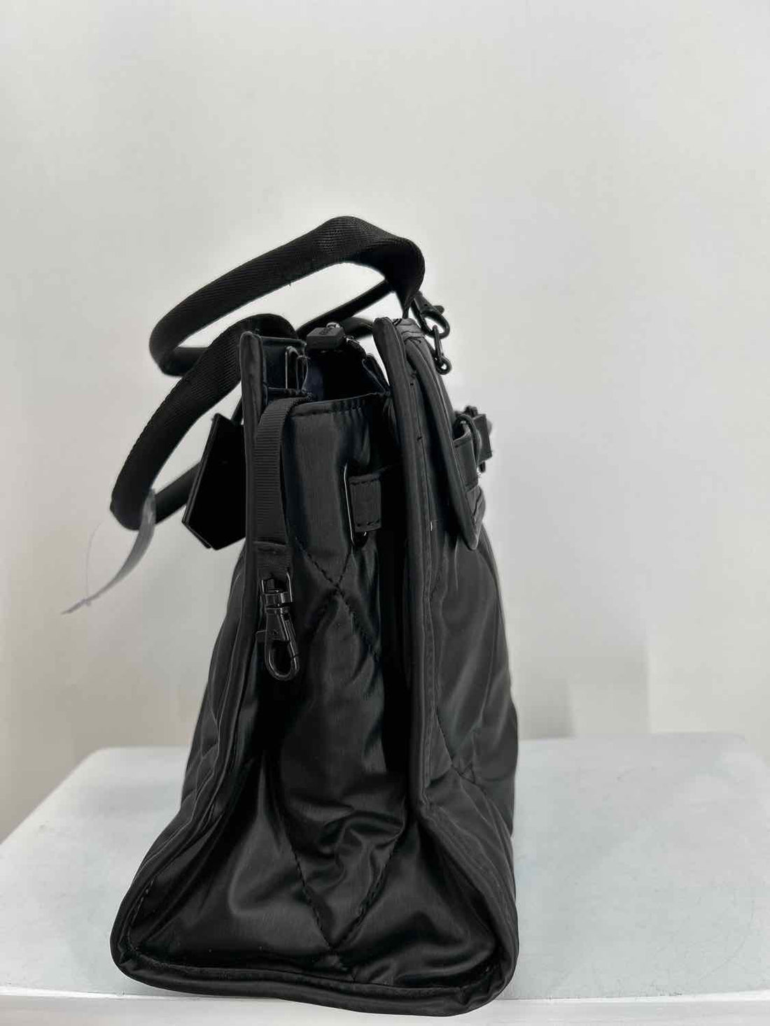 IHKWIP Black Quilted Satchel