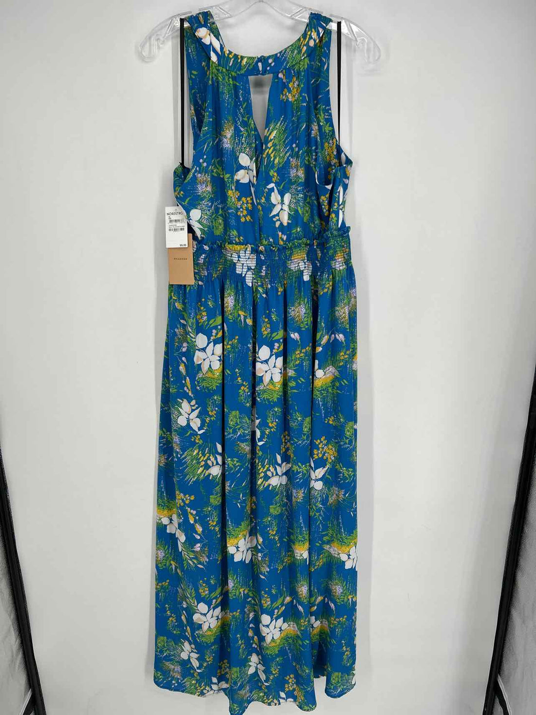 Halogen Size XL Blue Floral NWT Maxi