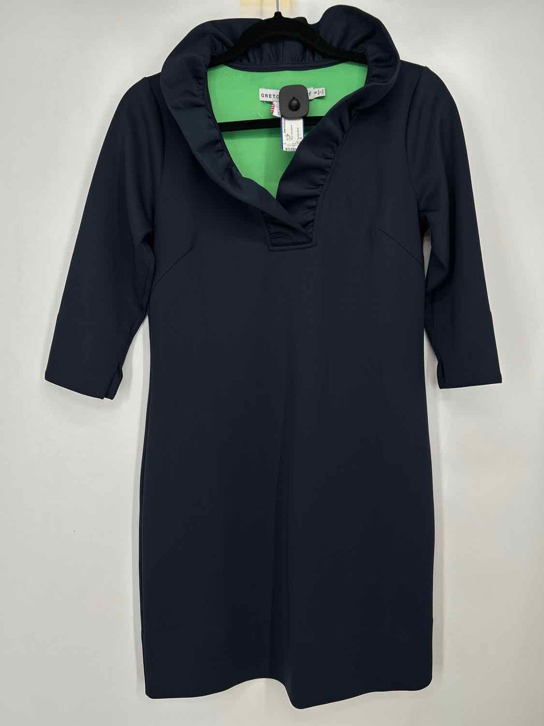Gretchen Scott Size S Navy Long Sleeve Dress
