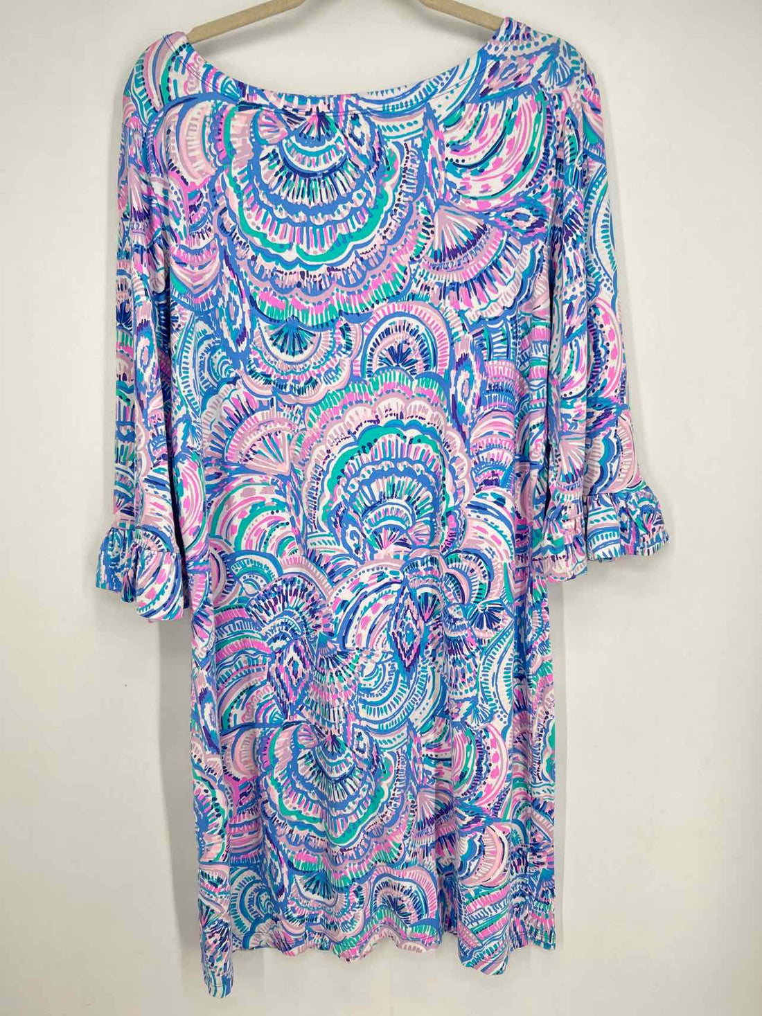 Lilly Pulitzer XL White Print LS Lilly Pulitzer Dress