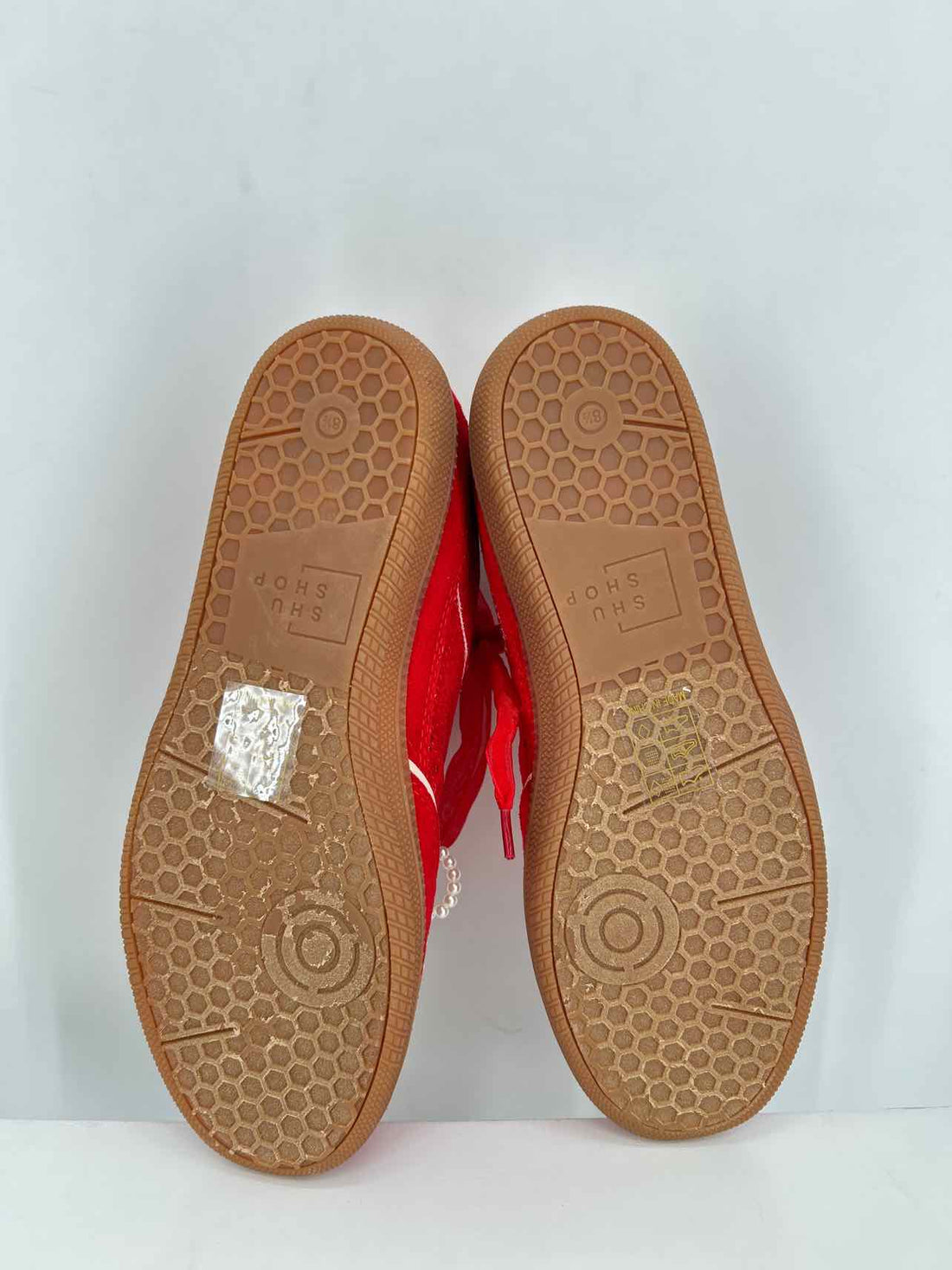 Shu Shop Women Size 8.5 Red New Sneakers