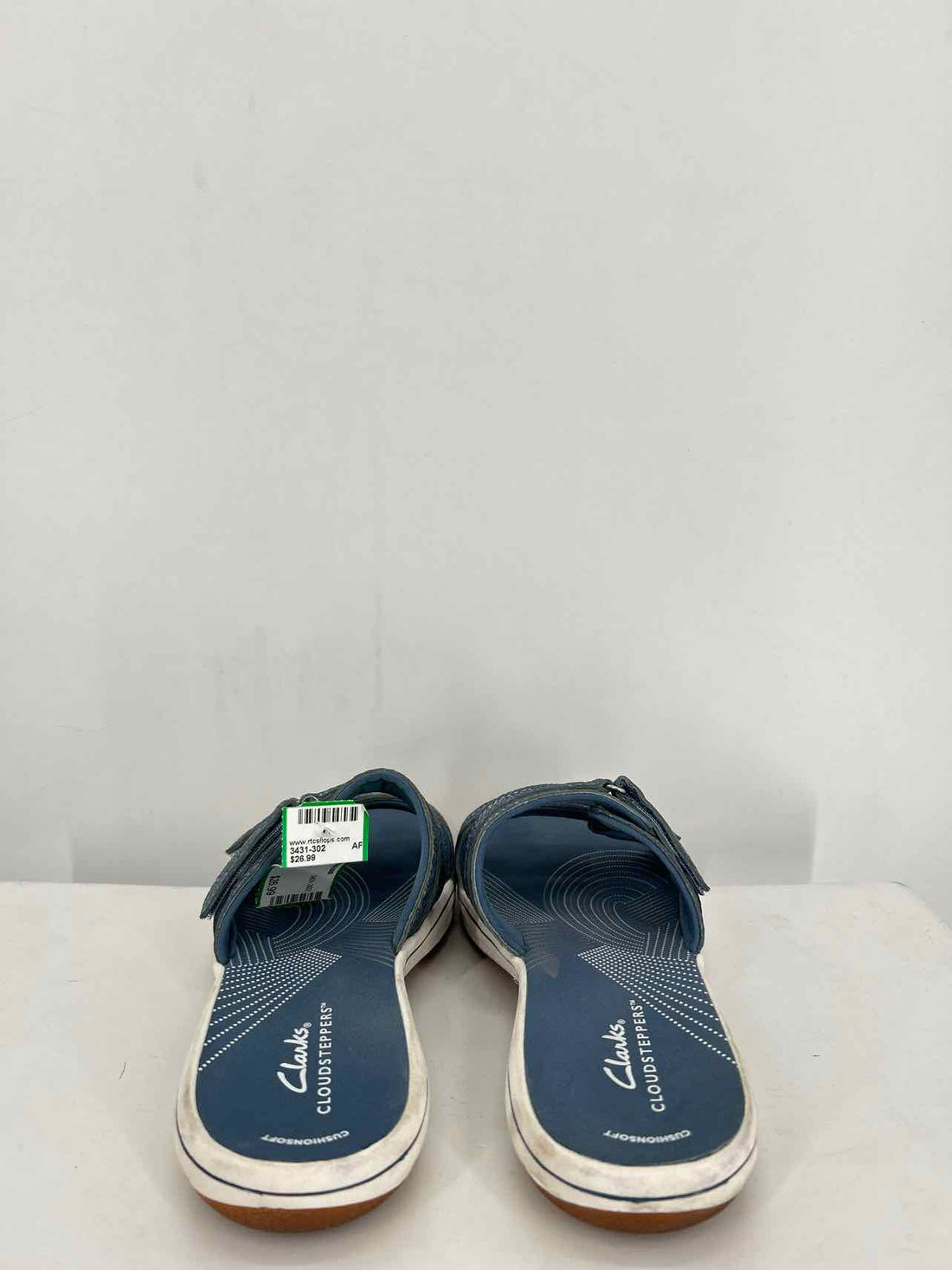 Clarks Women Size 7 Denim Sandals