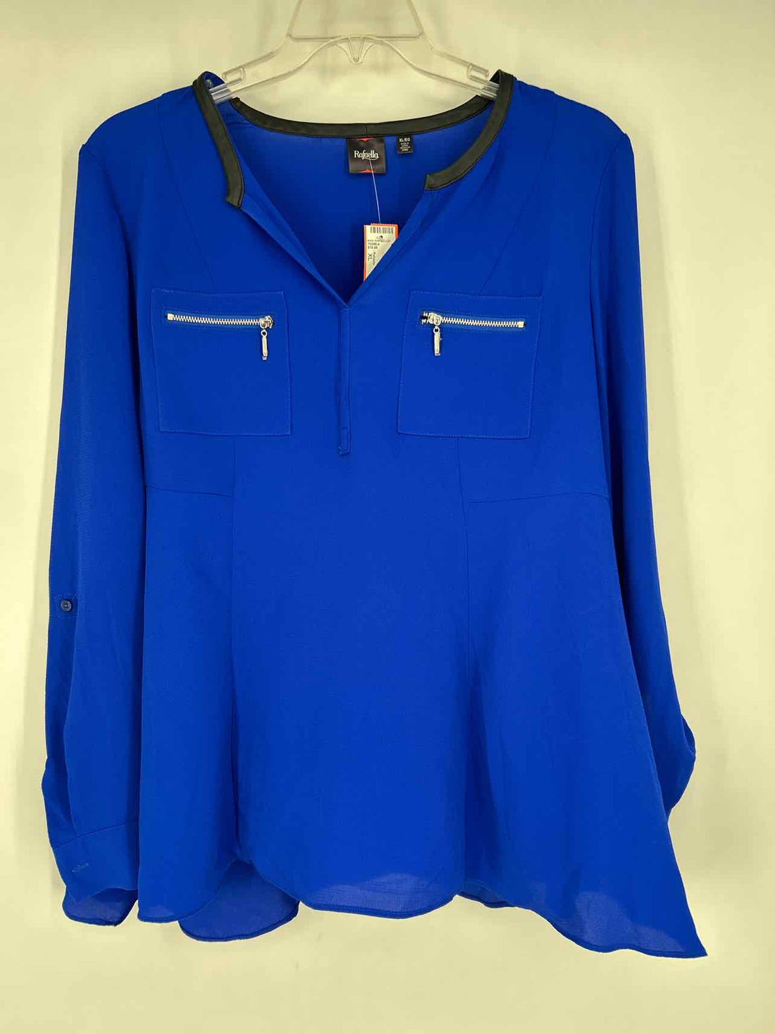 Rafaella Size XL Cobalt Blue NWT Long Sleeve