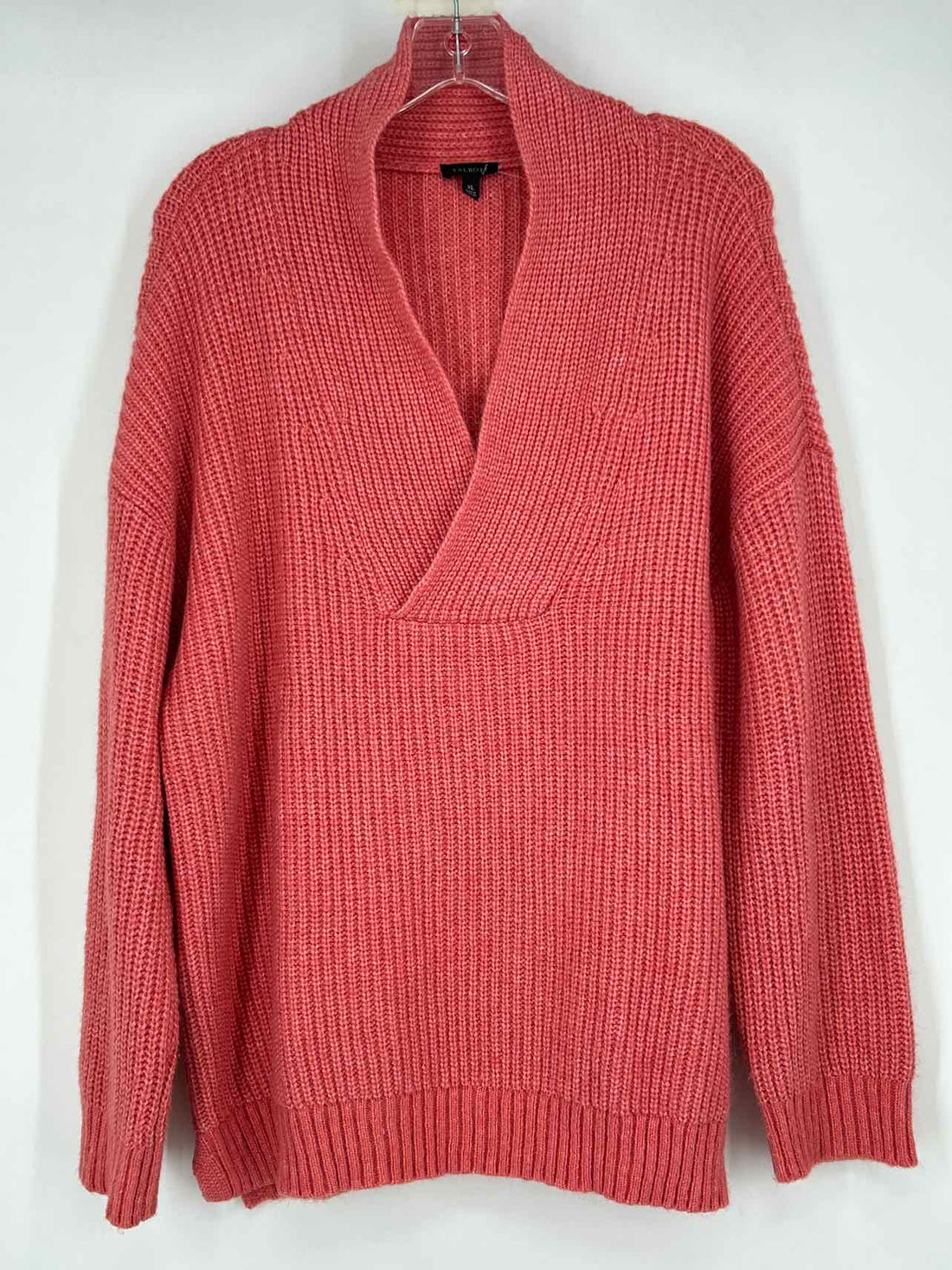 Talbots Size XL Salmon Pink Sweater