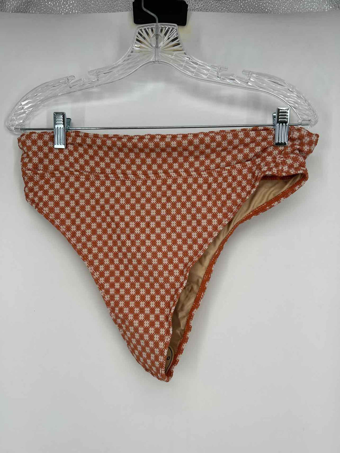 Sanori Size L Brown & White Swimsuit 2 Piece