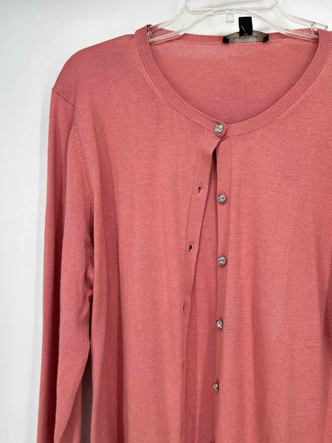 Ann Taylor Size XXL Dusty Rose Cardigan