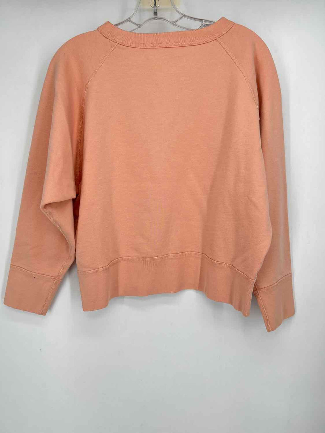 J Crew Size M Peach Sweatshirt