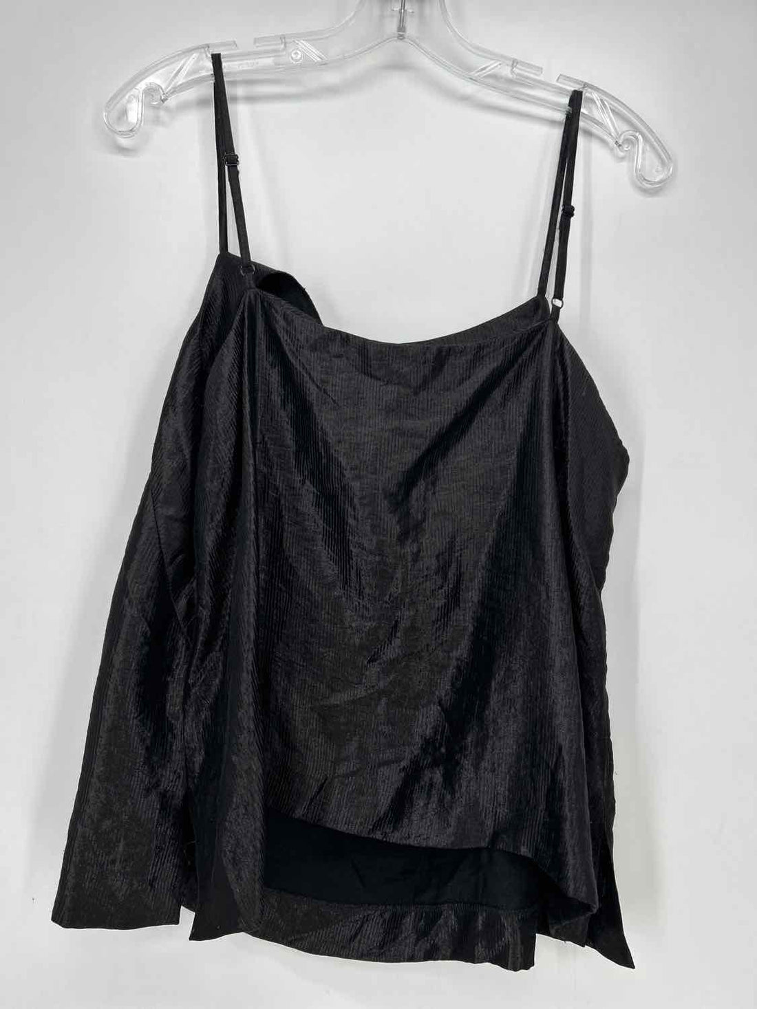 Boden Size 12 Shiny Black Tank Top