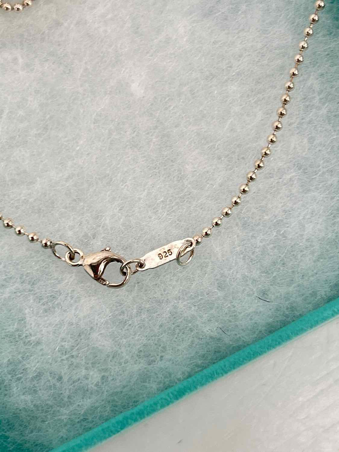 Tiffany & Co Graduated 5 Bead Necklace Sterling Silver Silver Pre Owned LUXURY