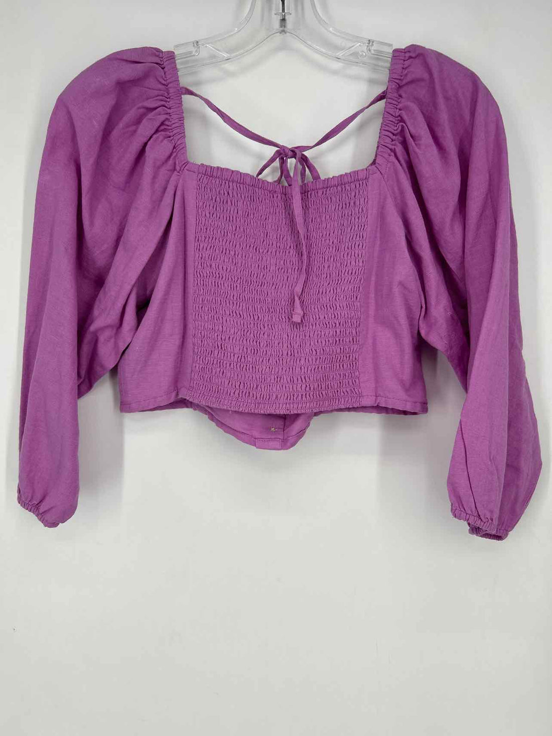American Eagle Size M Purple Long Sleeve