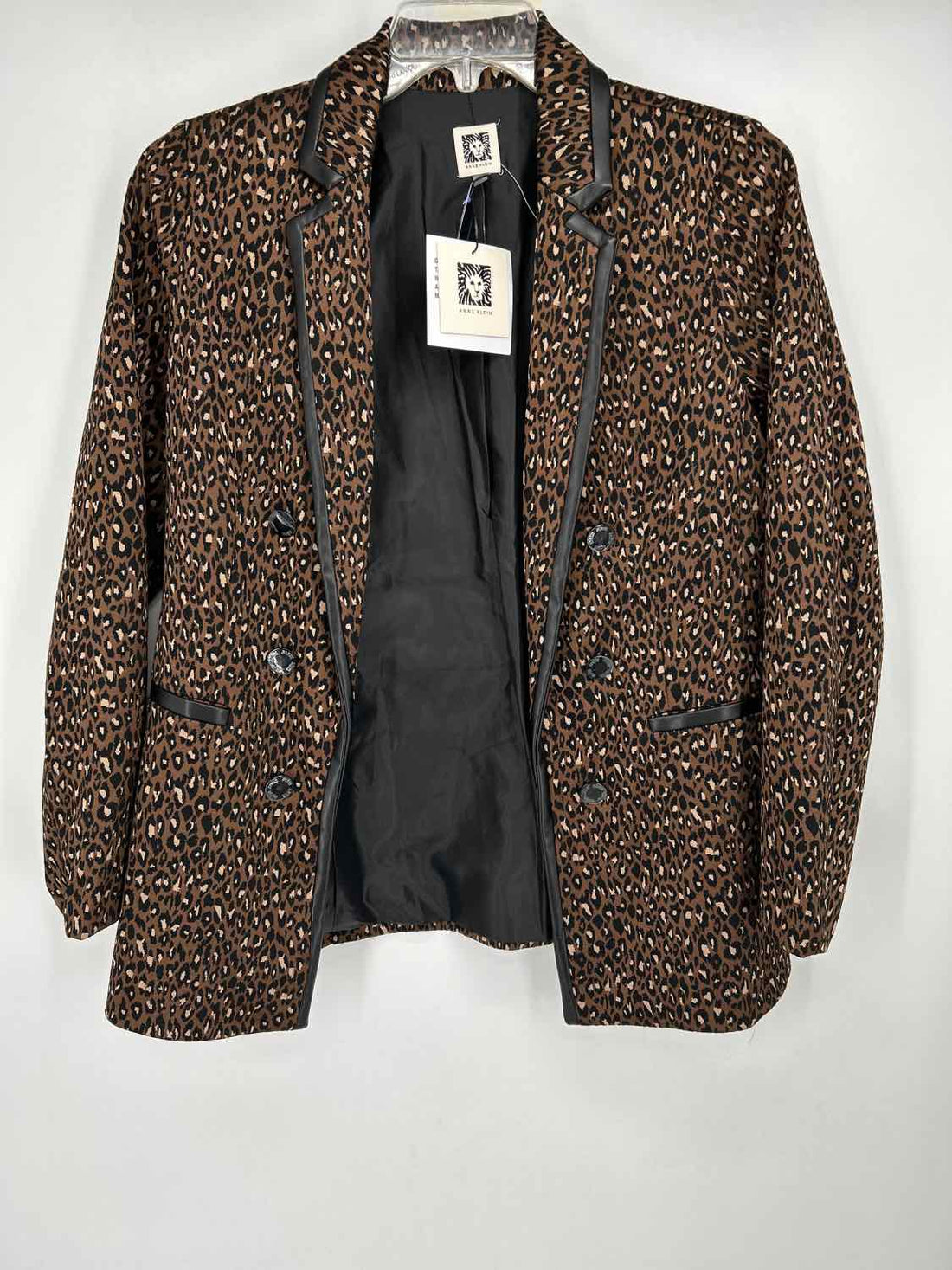 Anne Klein Size M Leopard Blazer