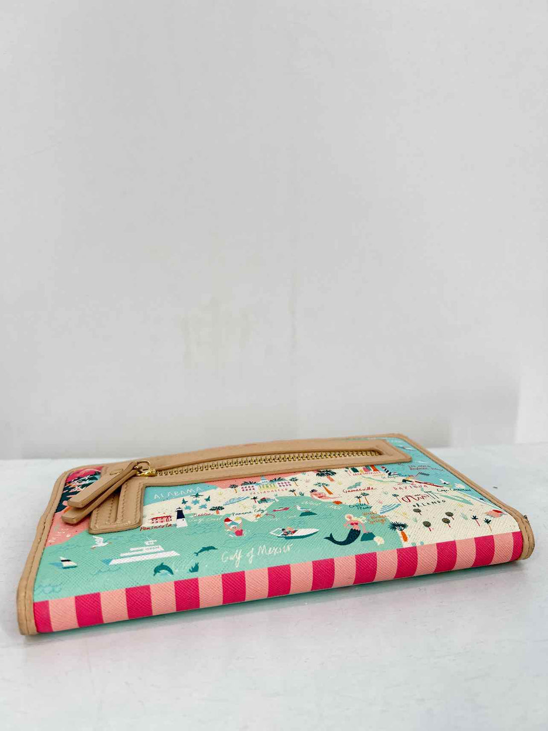 Spartina Map Print Like New Wallet