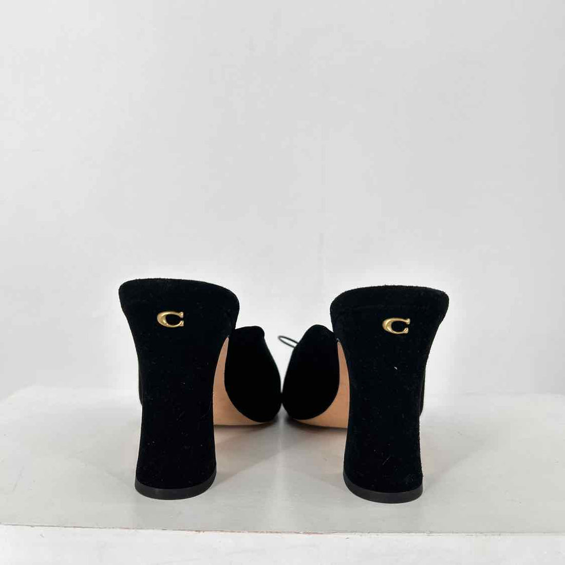Coach Women Size 7 Black Heels