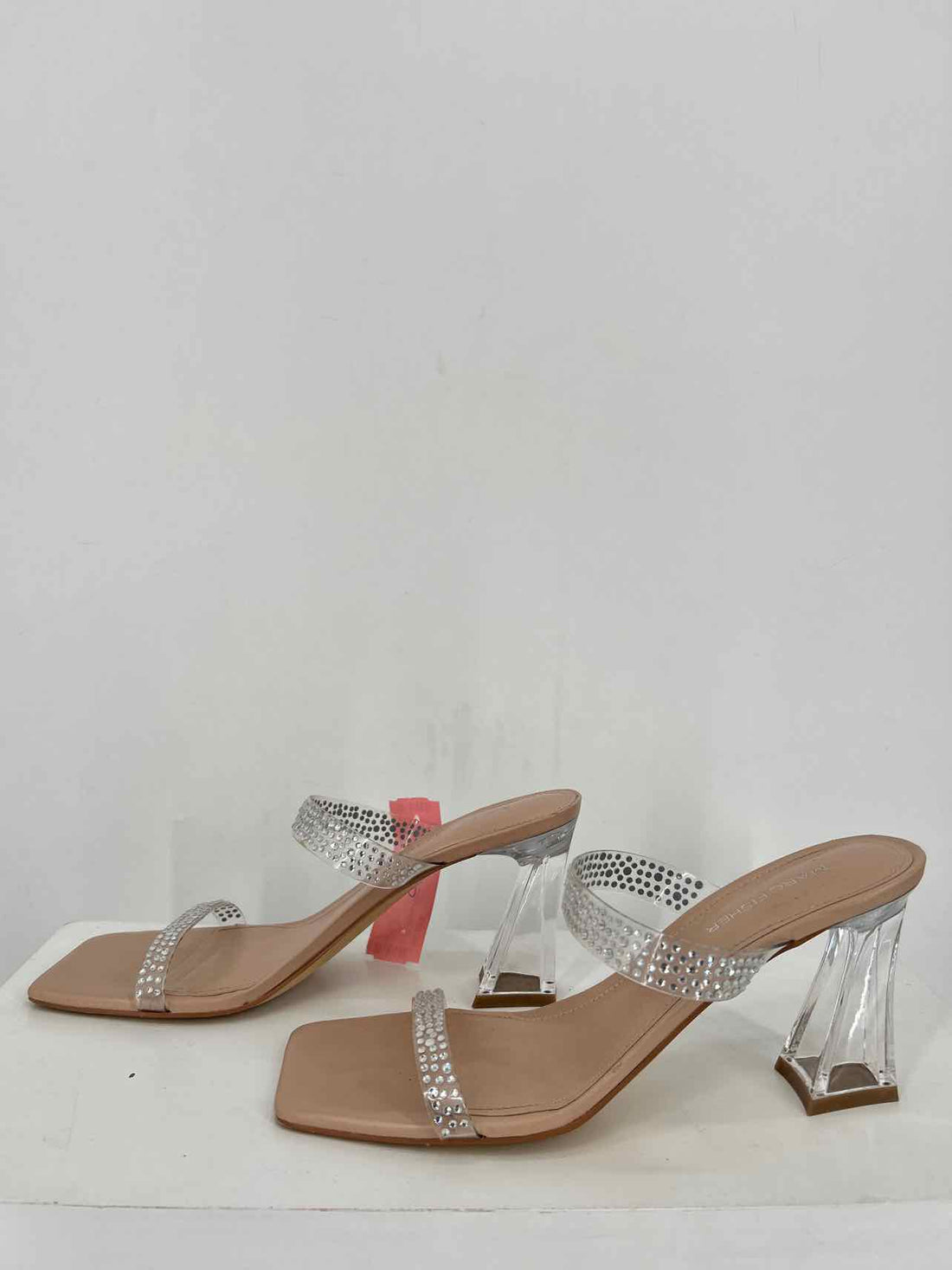 Marc Fisher Women Size 9 Clear Heels