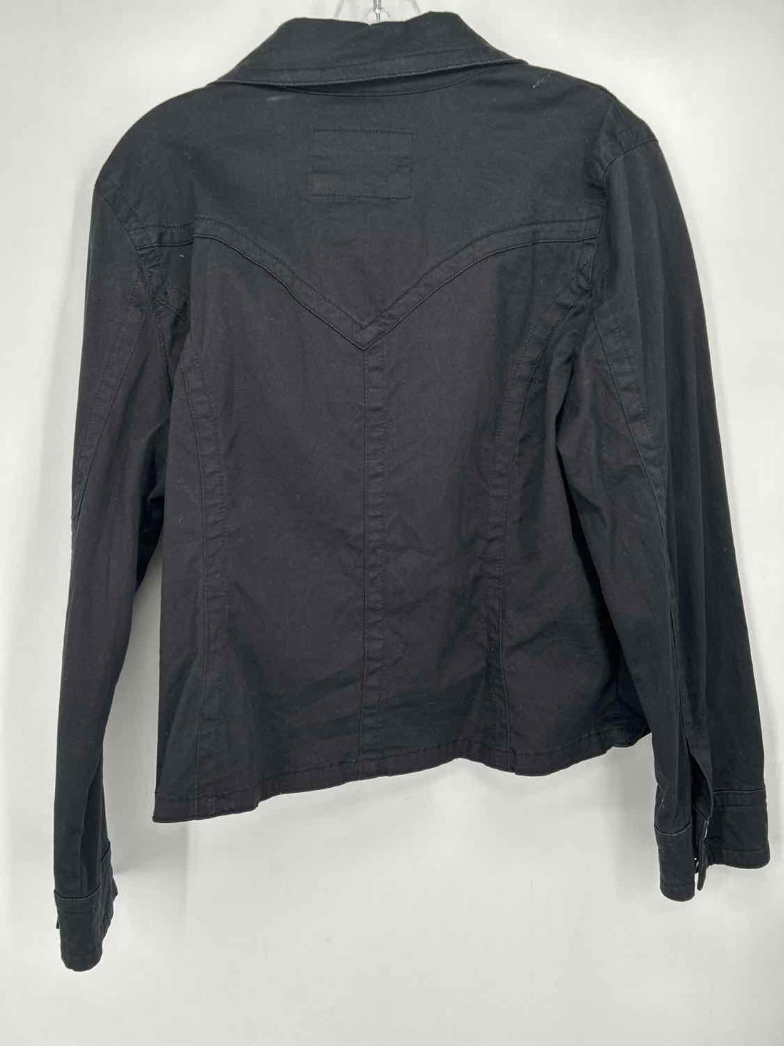 Live A Little Size L Black Jacket
