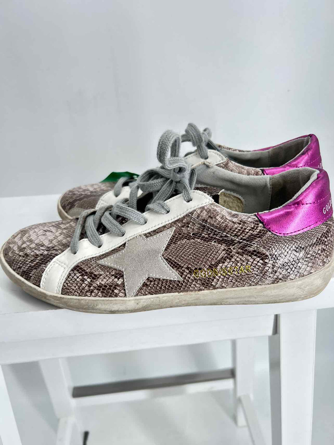 Golden Goose Women Size 40 (9-9.5) Snake Sneakers