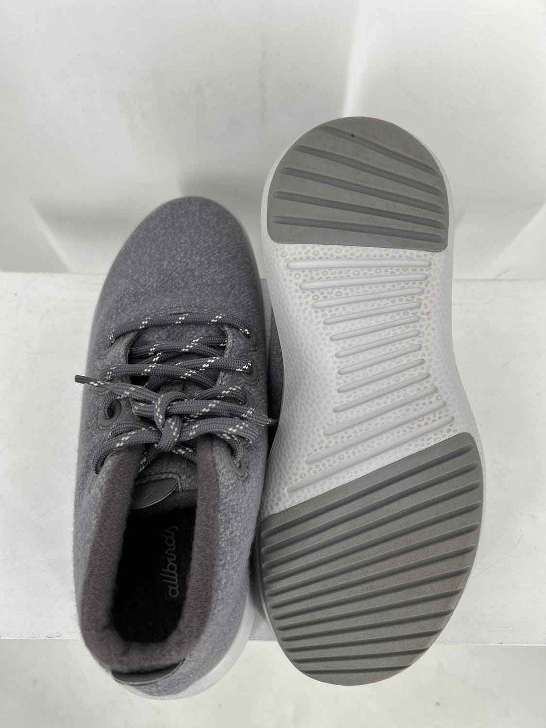 Allbirds Women Size 10 Gray Wool High Top Sneakers