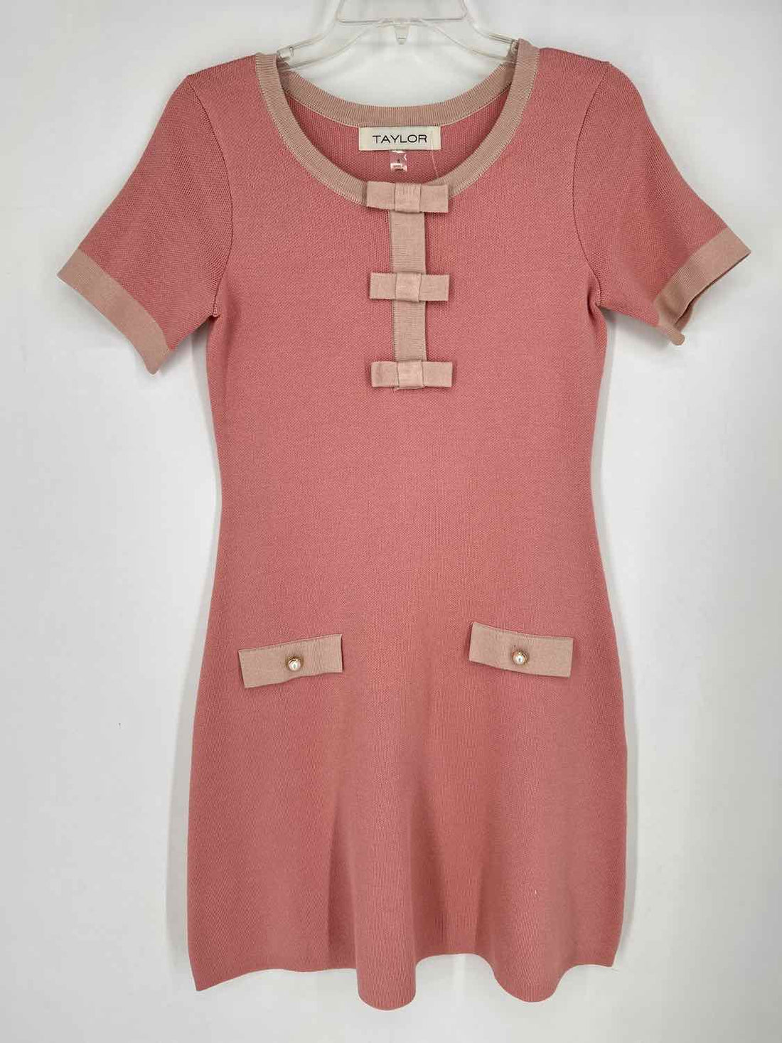Taylor Size S Pink Dress