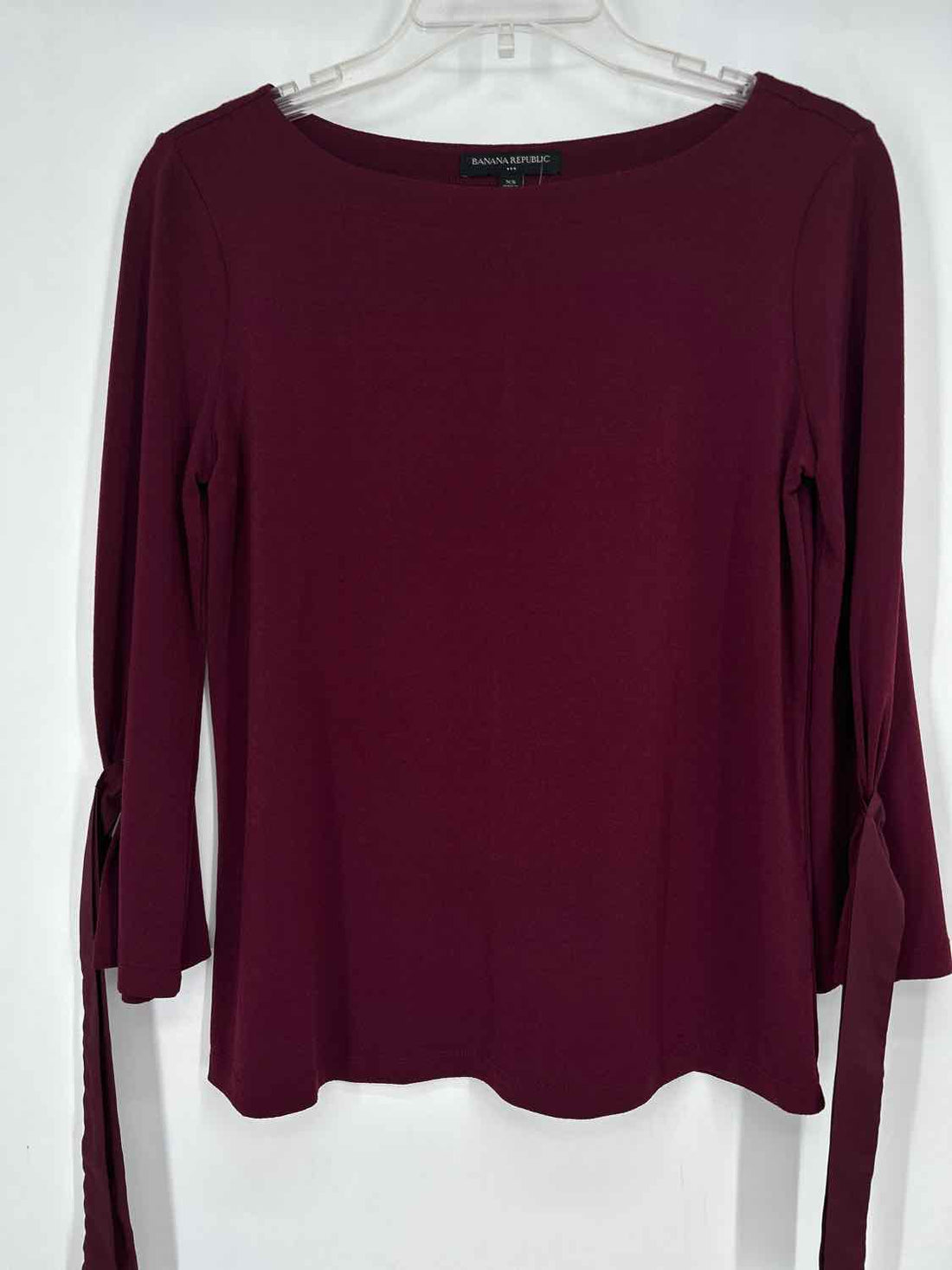 Banana Republic Size XS Burgundy Long Sleeve