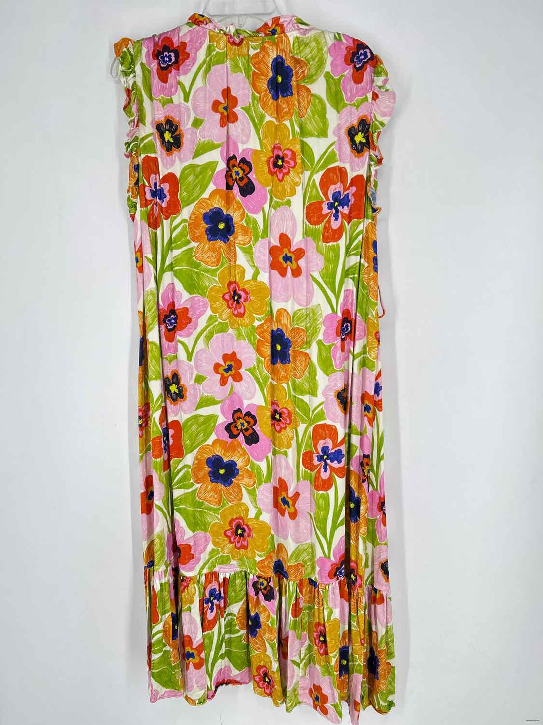 Frnch Size XS White Floral Dress