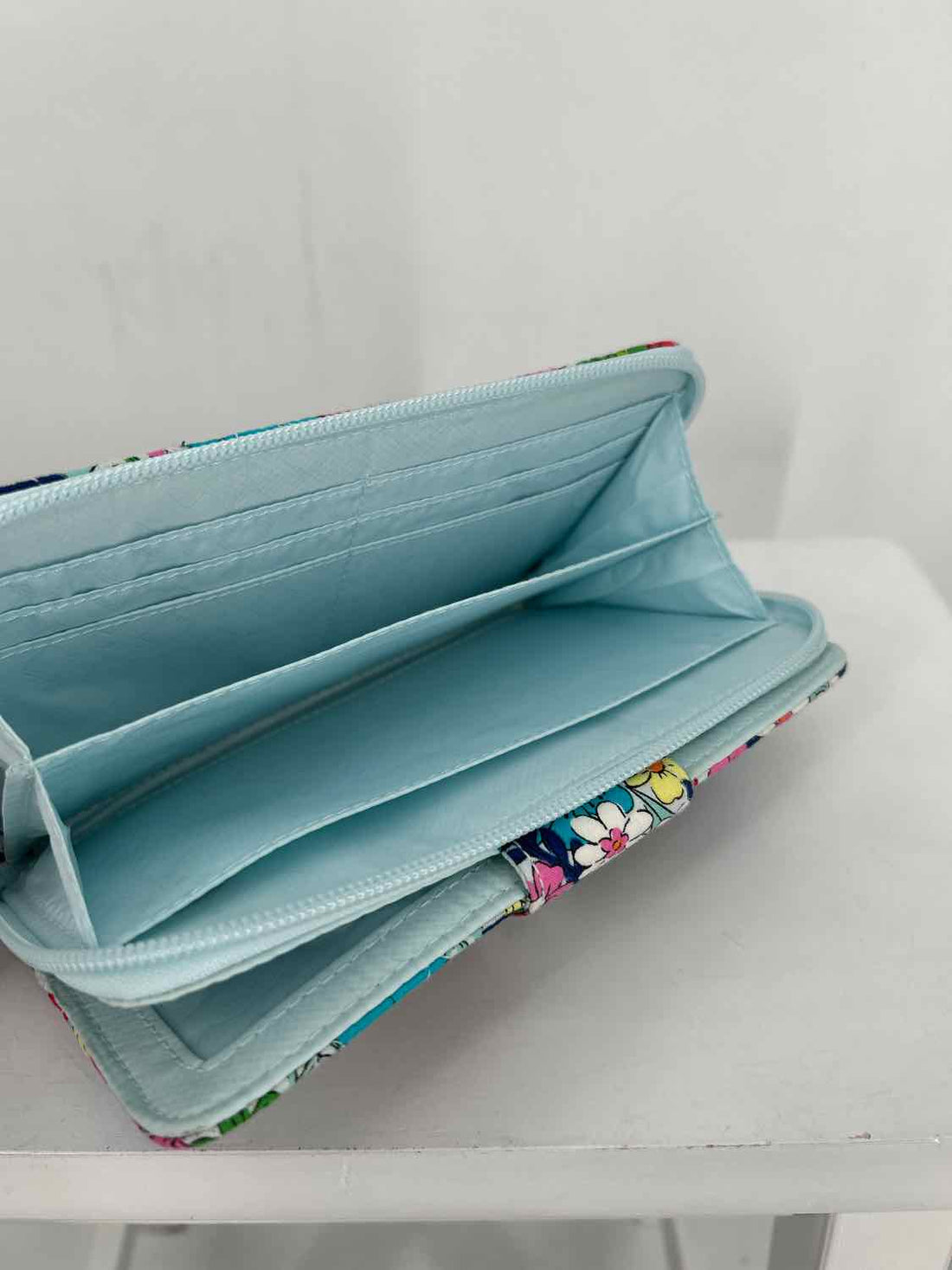 Vera Bradley Blue Floral Wallet