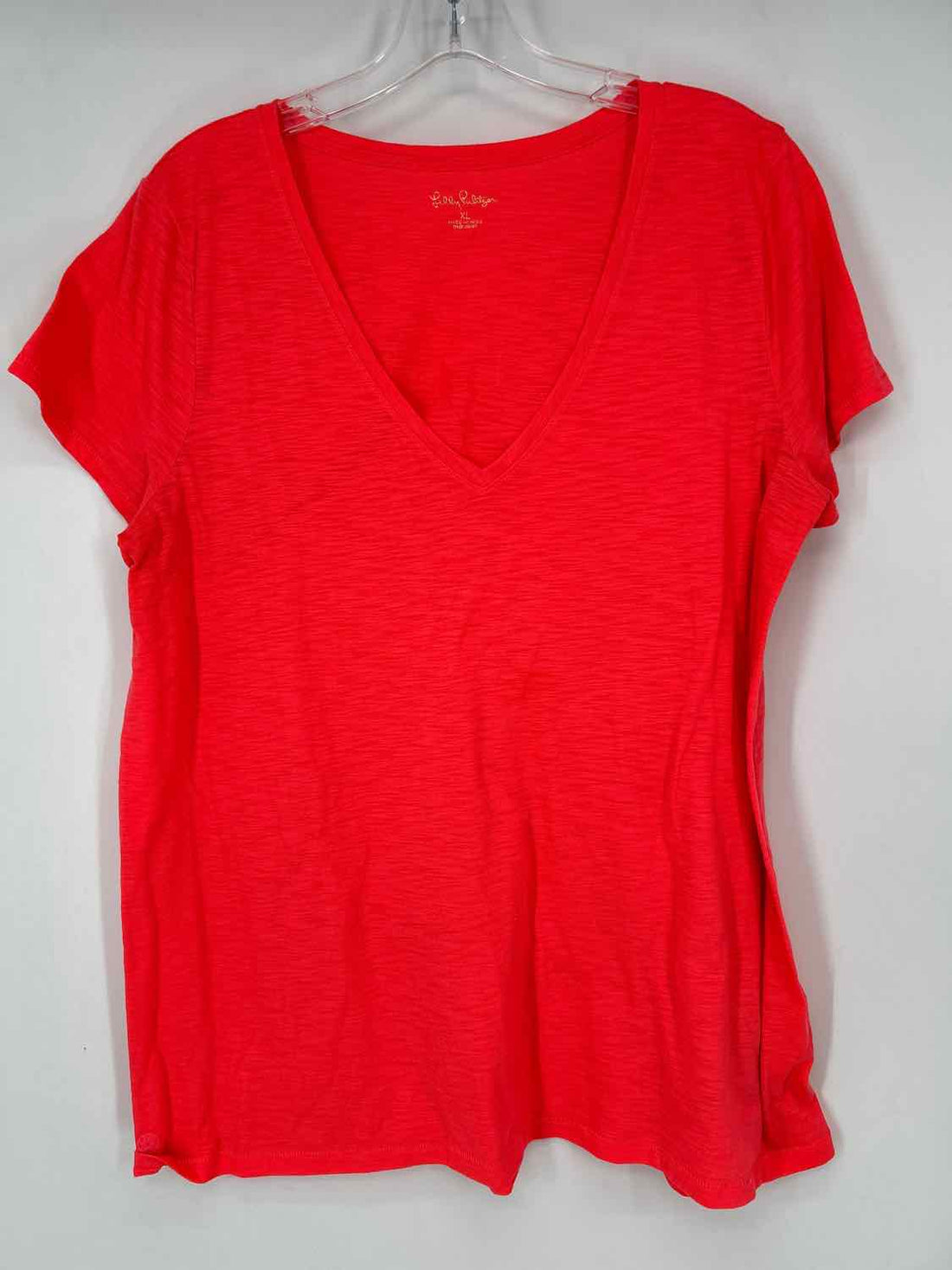 Lilly Pulitzer Size XL Neon Coral Lilly Pulitzer Luxletic Top
