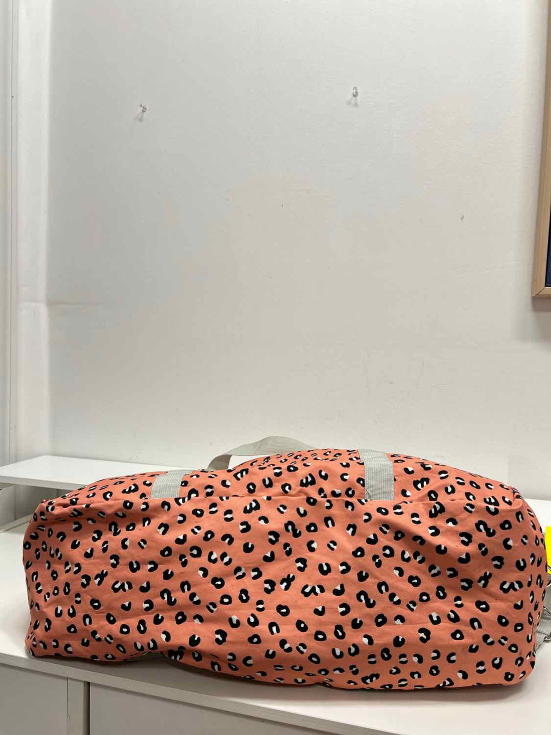 Narwey Blush Leopard Canvas Pre Owned Duffel