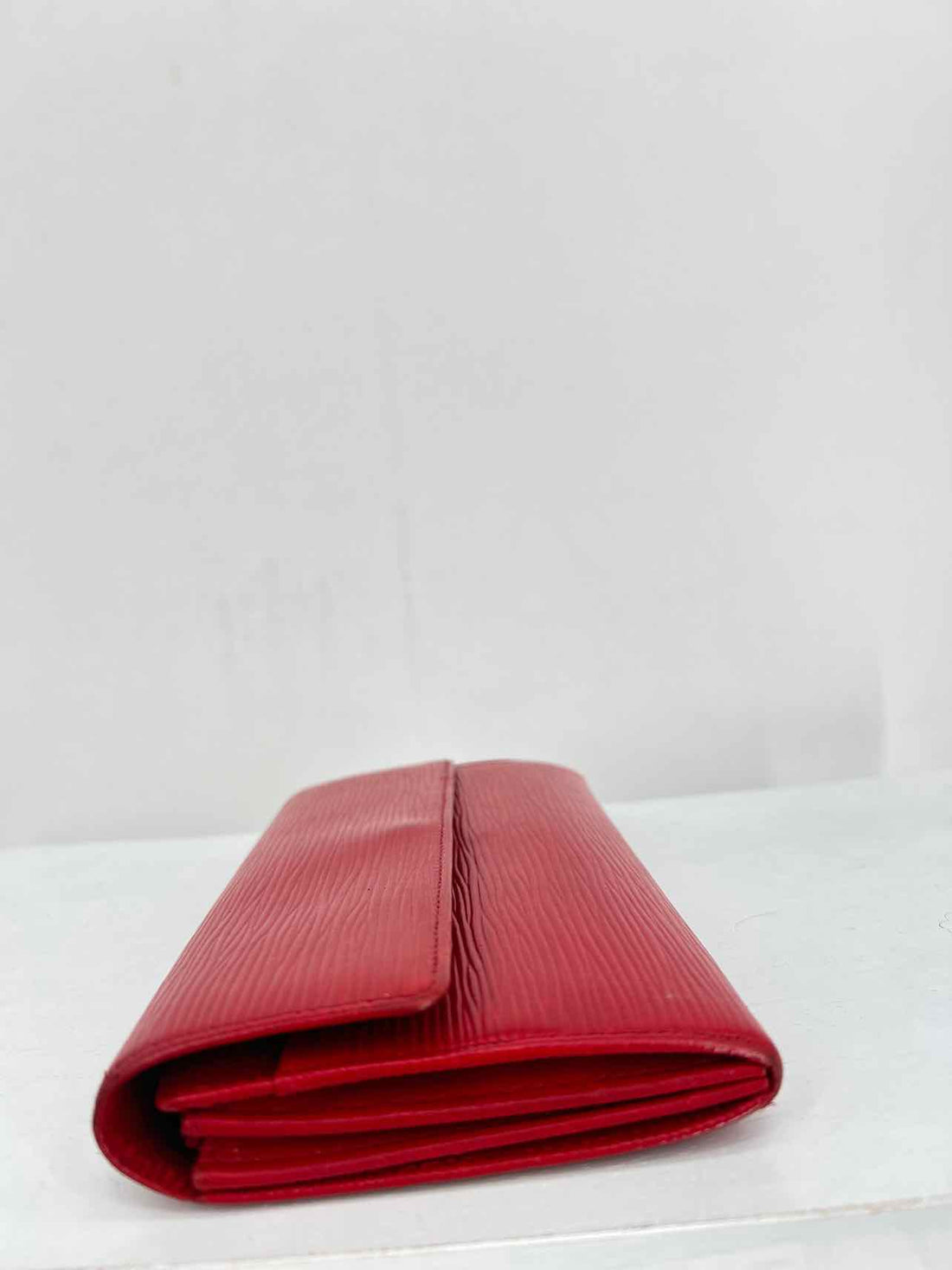 Louis Vuitton Red Epi Epi Leather As Is Wallet