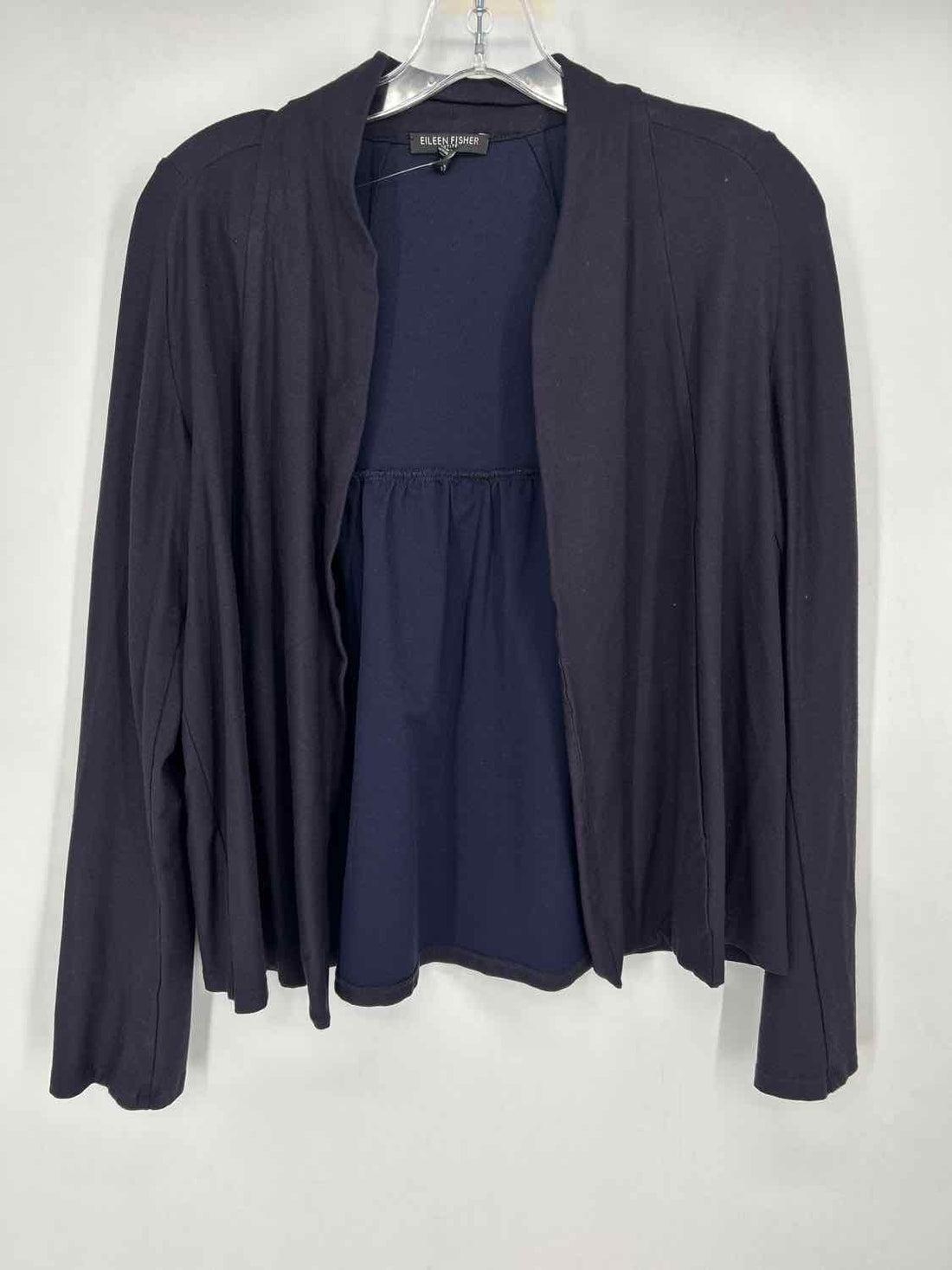 Eileen Fisher Size MP Dark Navy Jacket