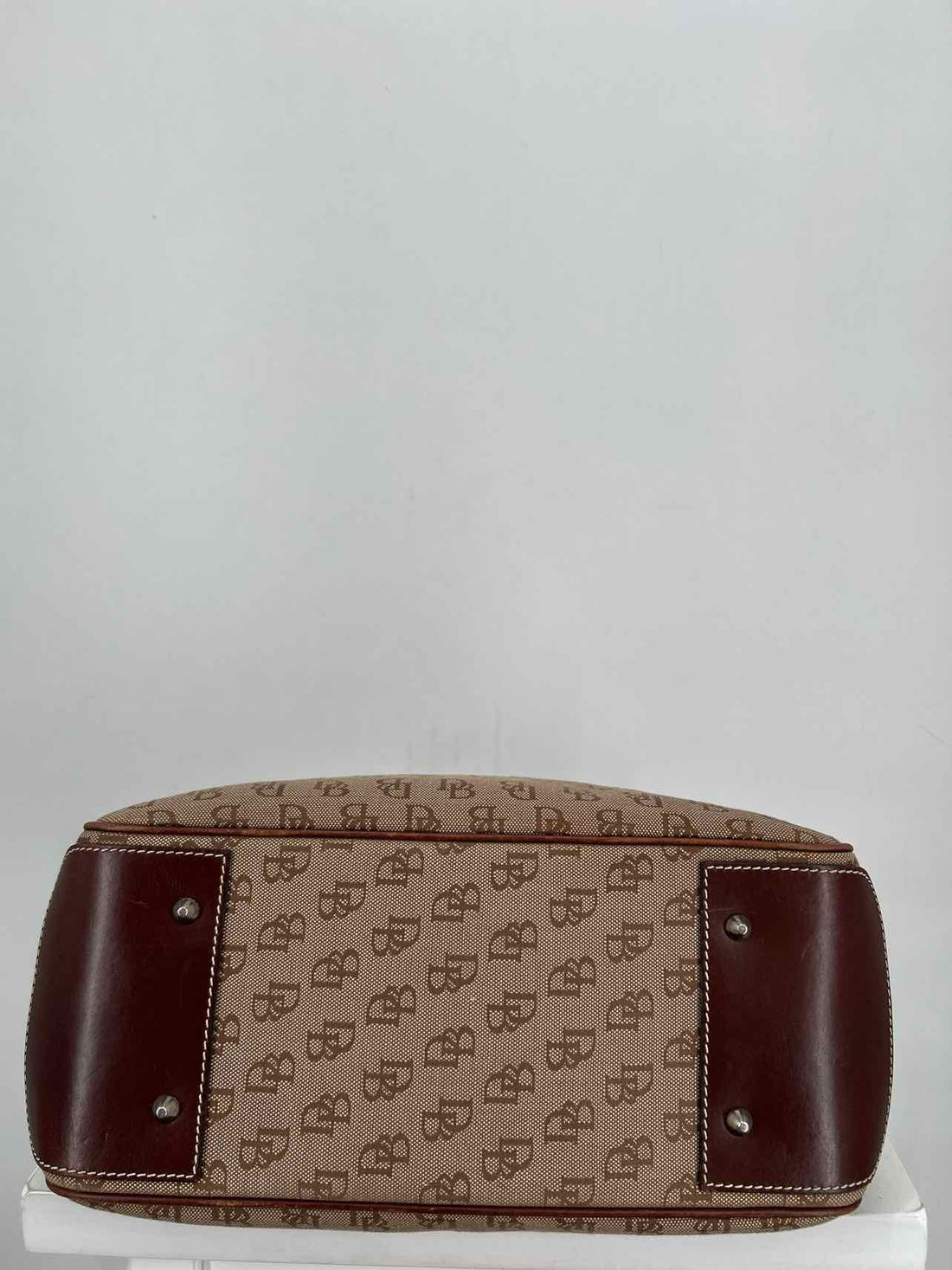 Dooney & Bourke Brown Canvas Purse