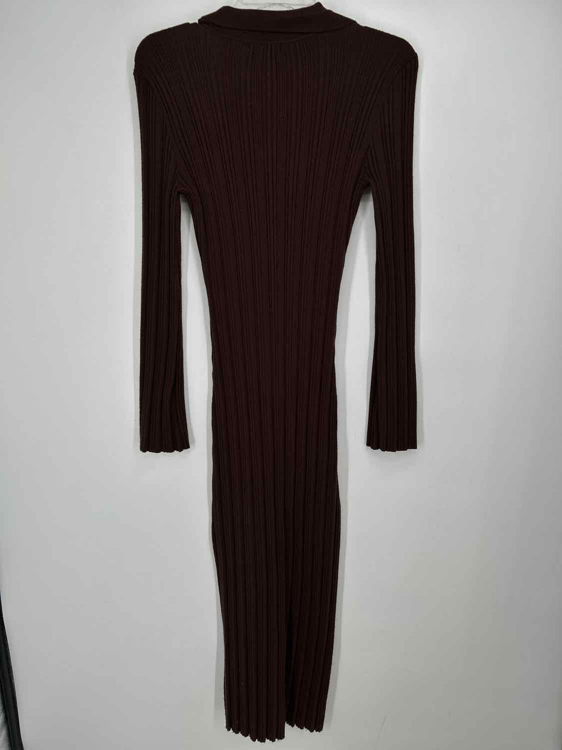 Z Supply Size S Brown Long Sleeve Dress