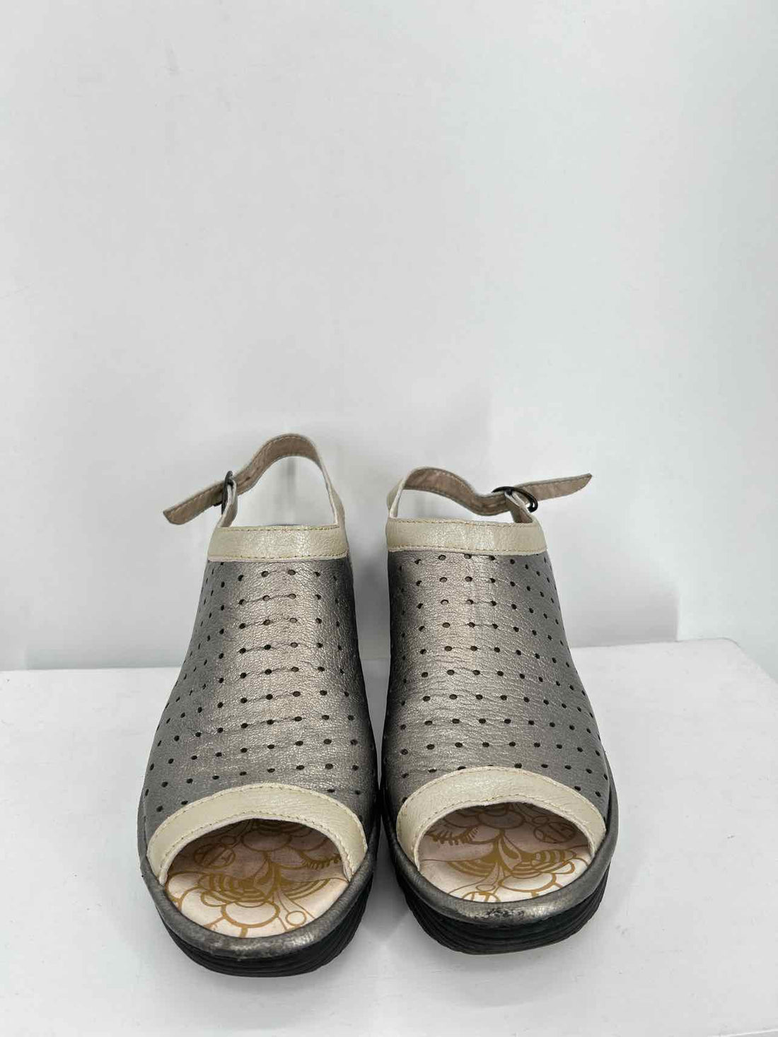 Fly london Women Size 39 (8.5-9) Gunmetal Wedges