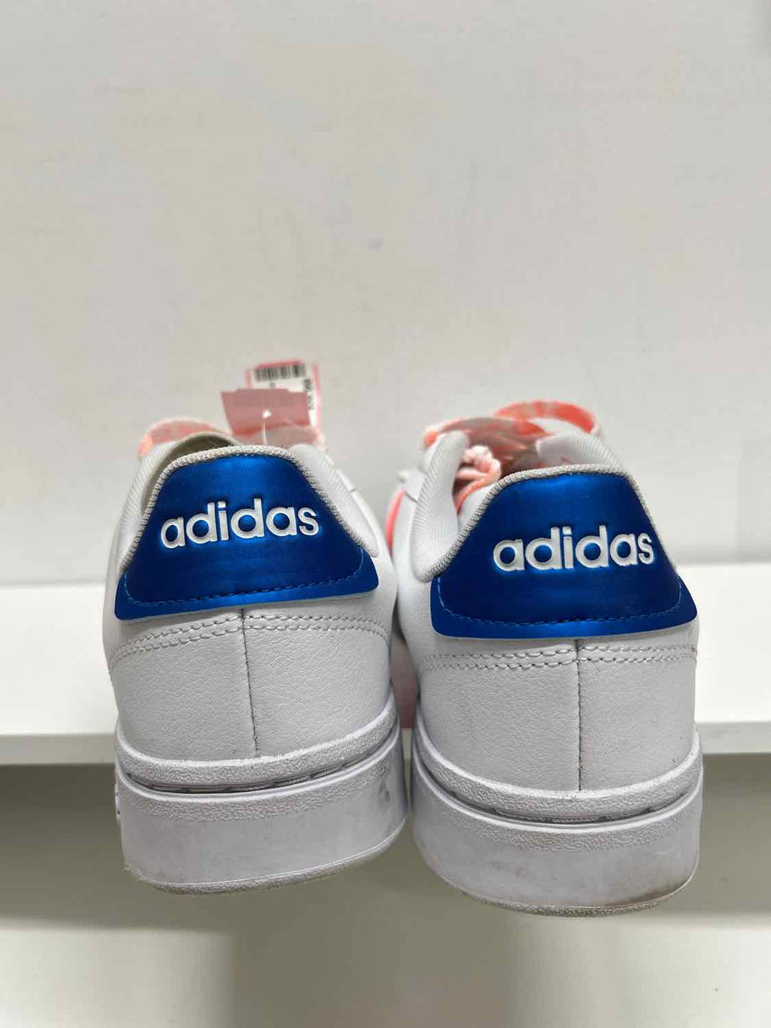 Adidas Women Size 10 White & Neon Sneakers