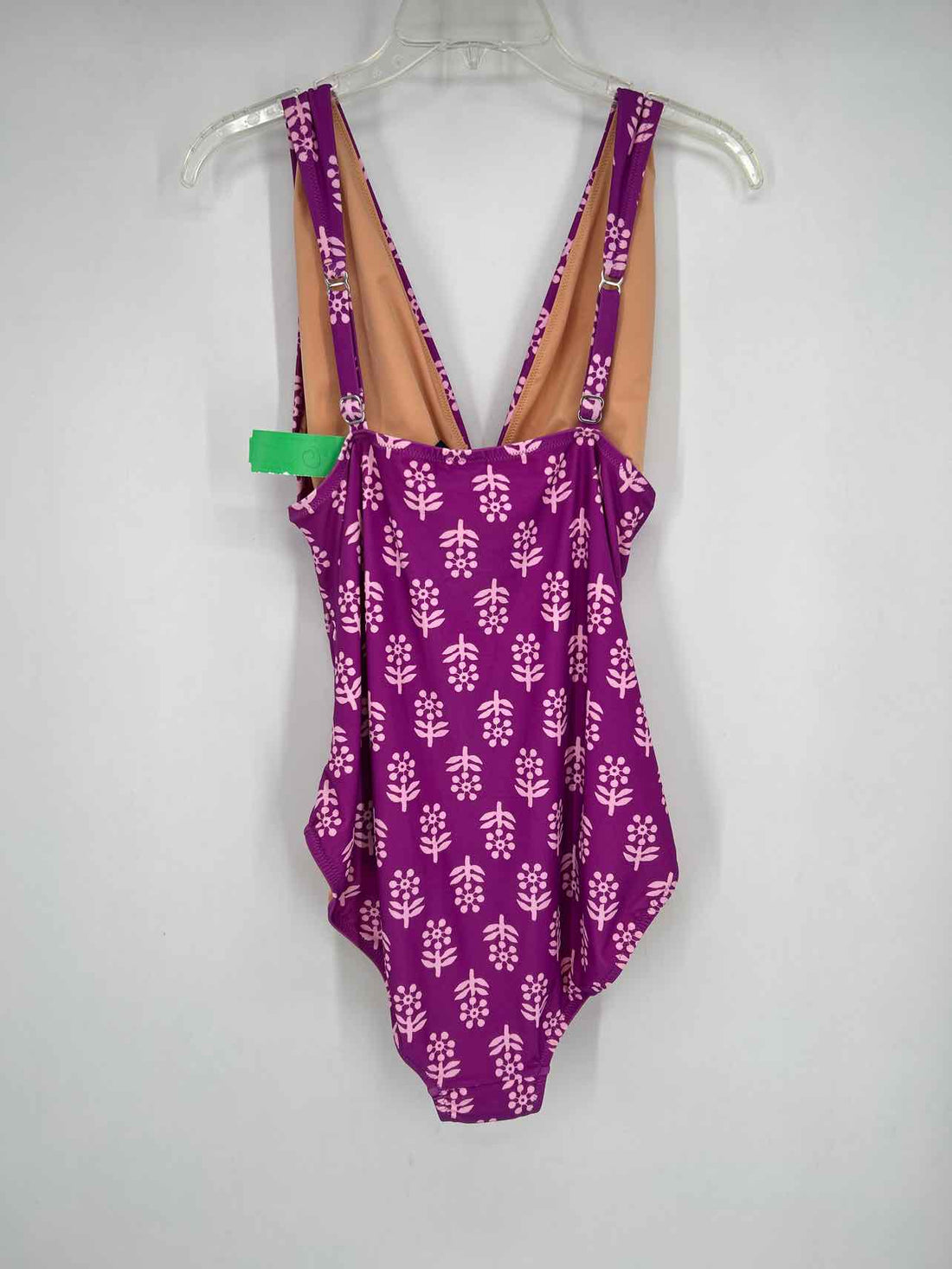 J Crew Size XXL Purple Print NWT Swimsuits