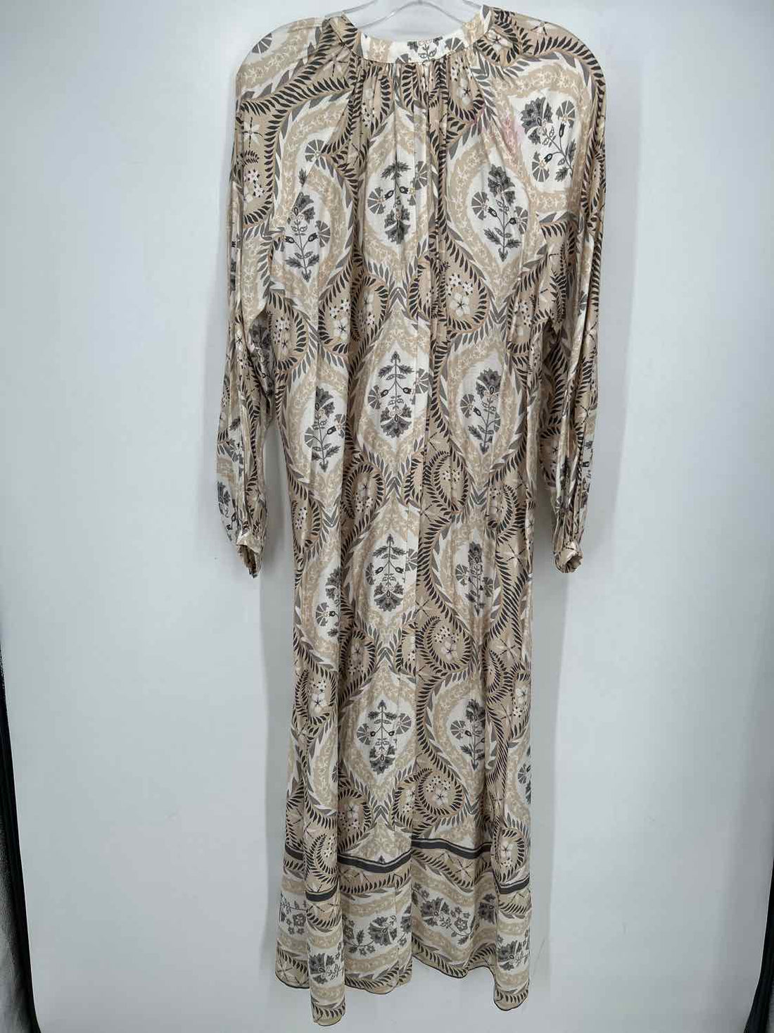 H&M Size S Beige Gray & White Maxi
