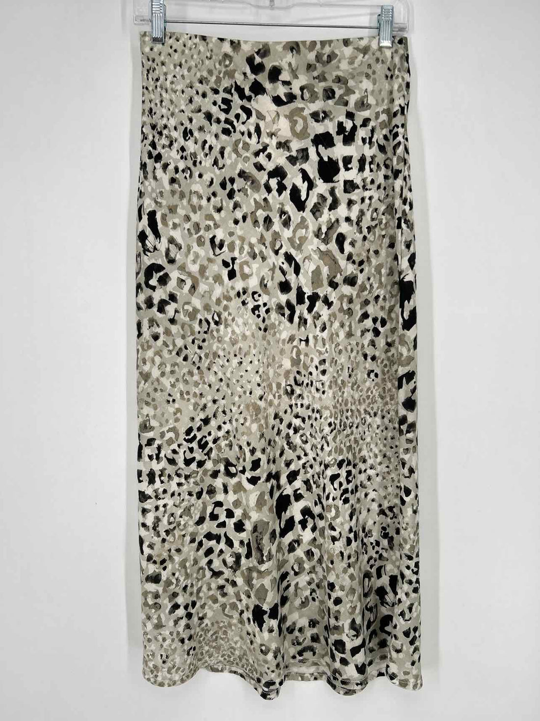 Bella Dahl Size S Gray & Black Print Skirts