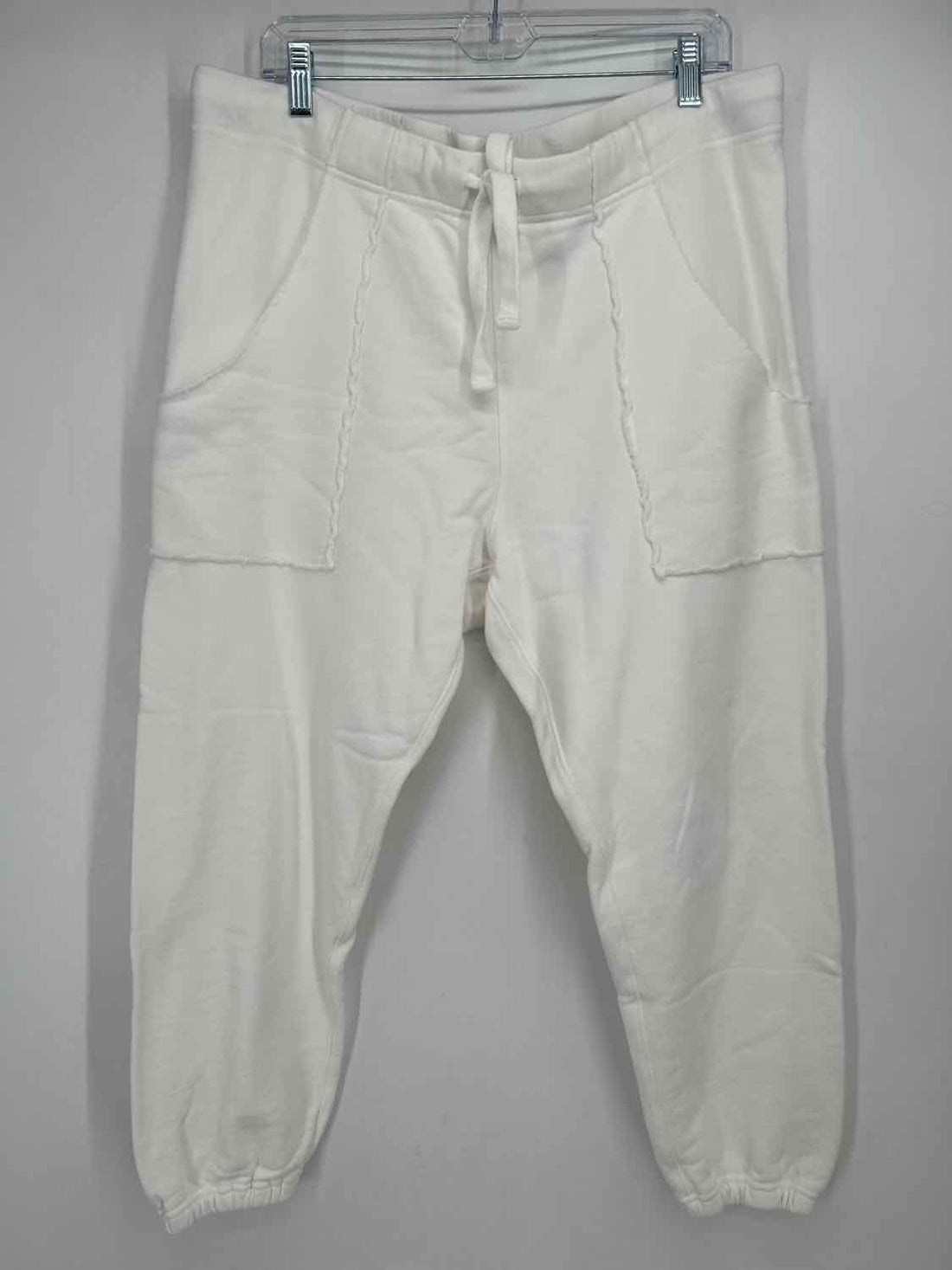 Frank & Eileen Size XL White Sweatpants