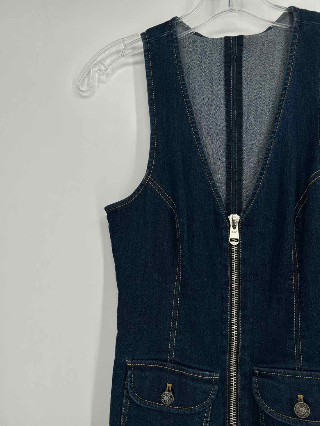 Cinq a Sept Size 6 Denim Dress