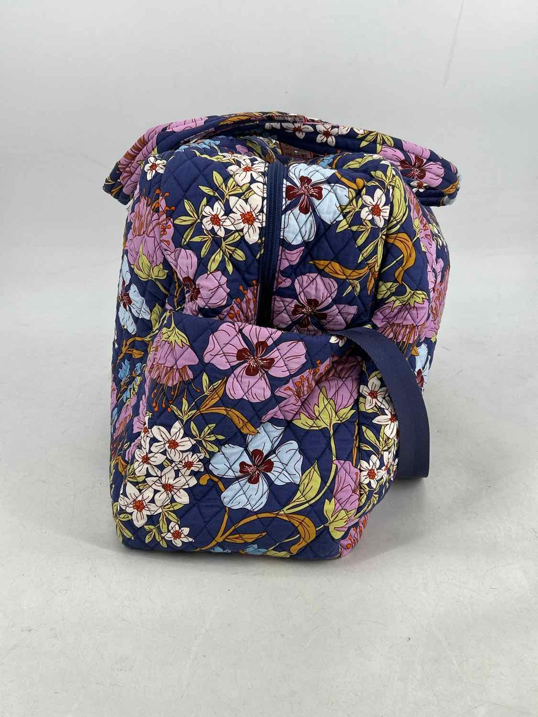 Vera Bradley Navy Floral Weekender Duffel