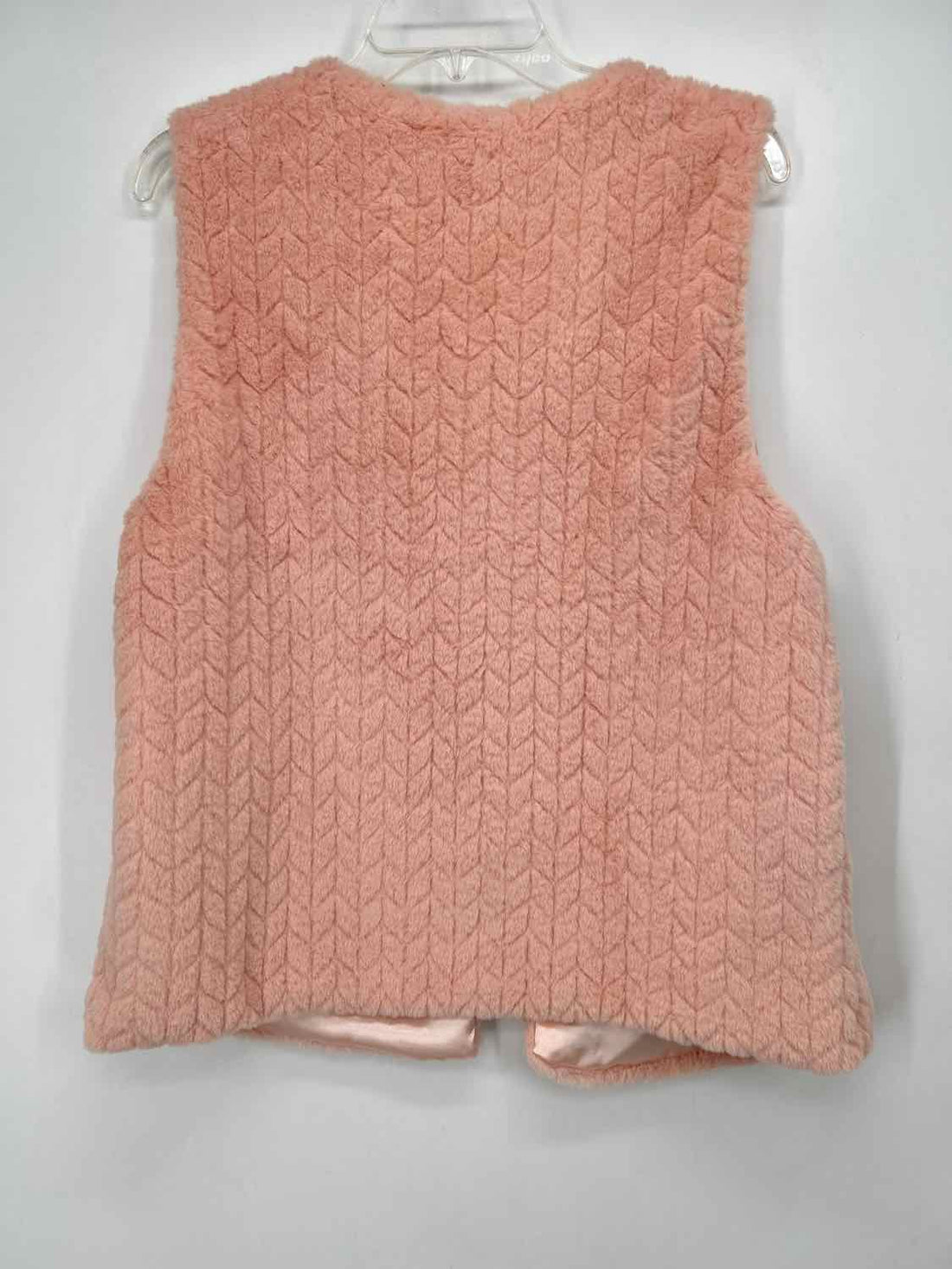 ODYN Size XL Blush Faux Fur Vest
