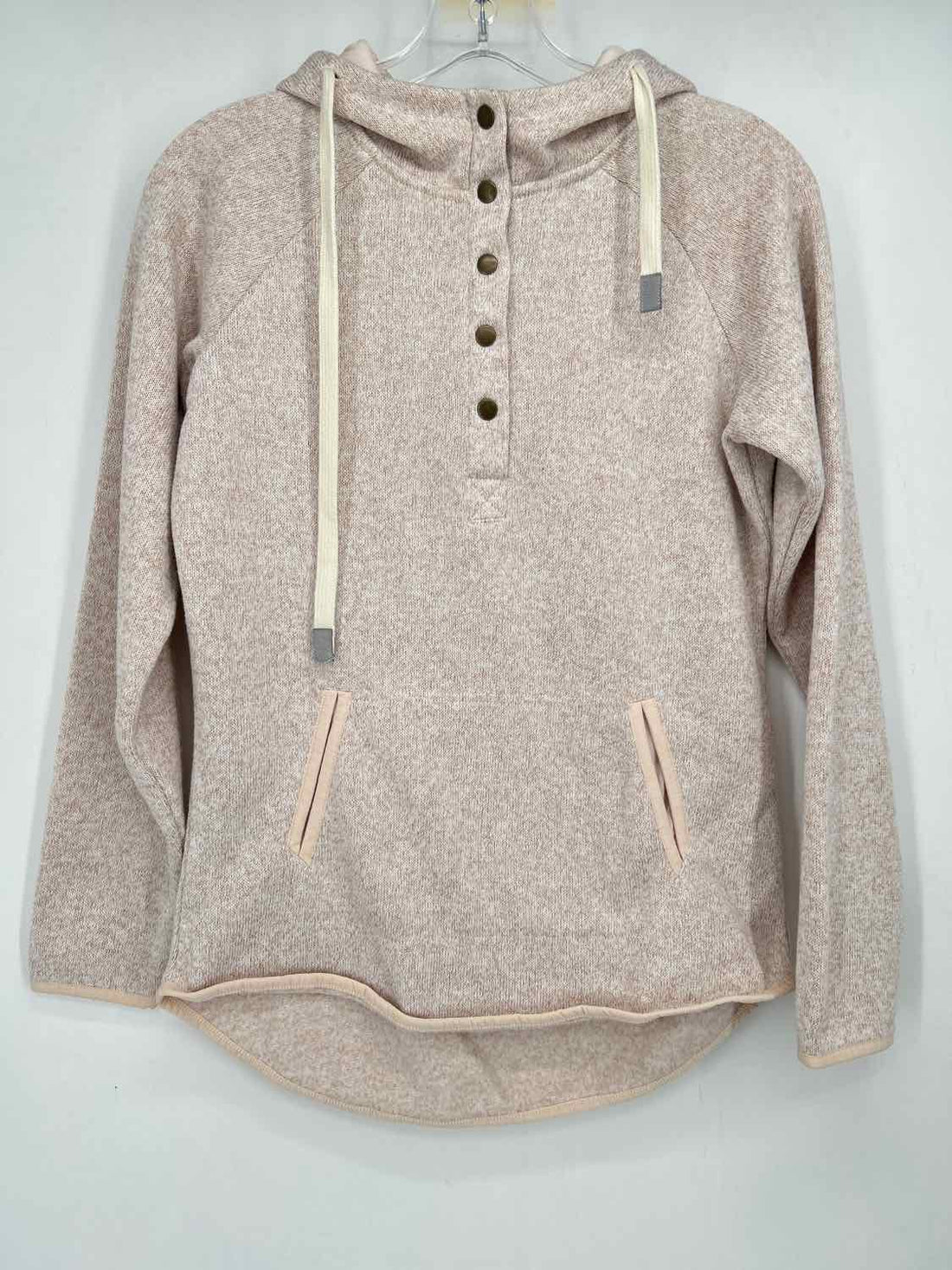 Thread + Supply Size XS Heathered Blush Hoodie