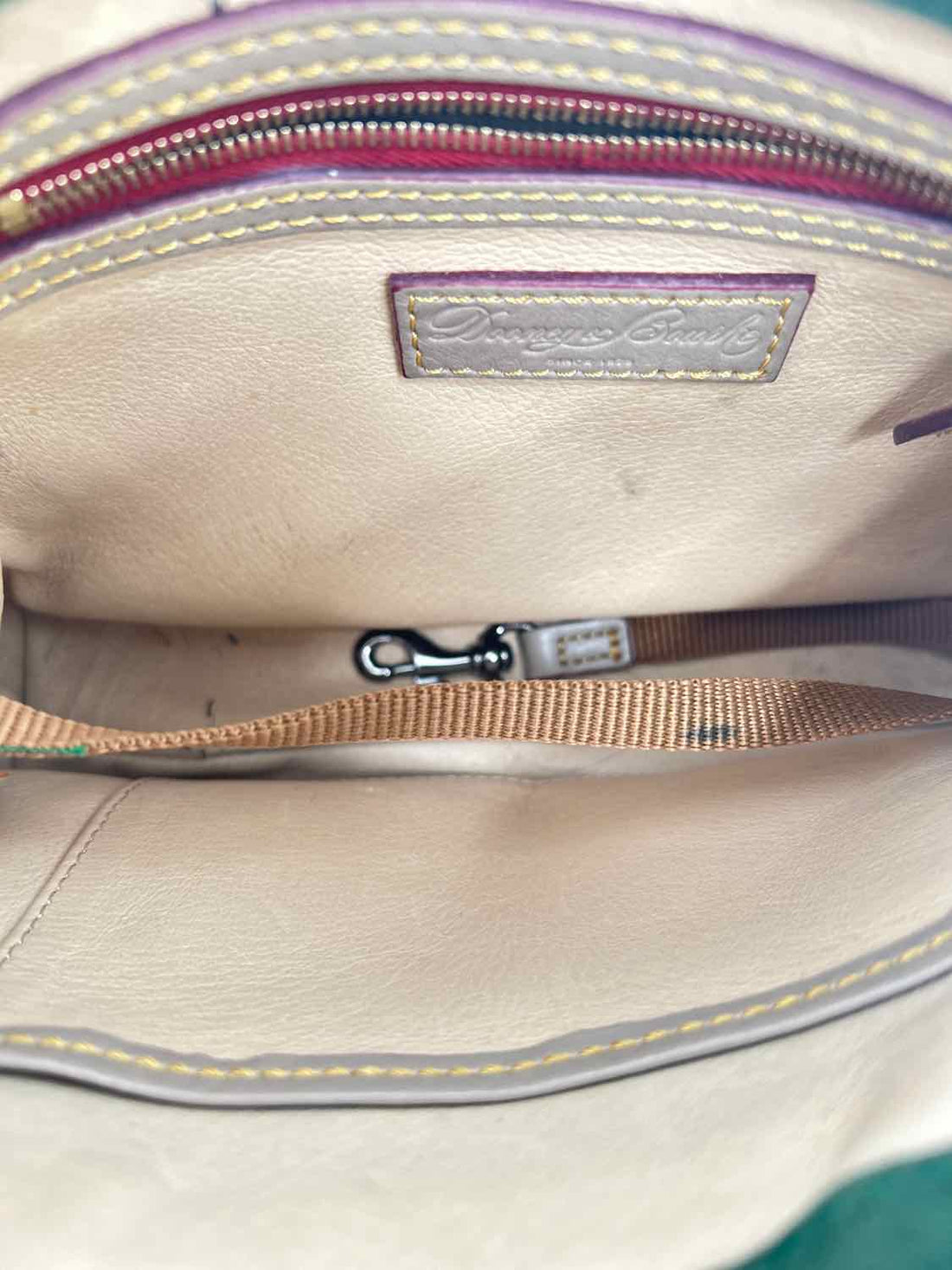 Dooney & Bourke Taupe Florentine Crossbody