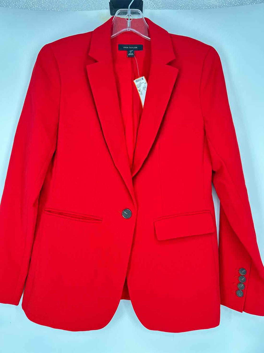 Ann Taylor Size 2P Red Blazer